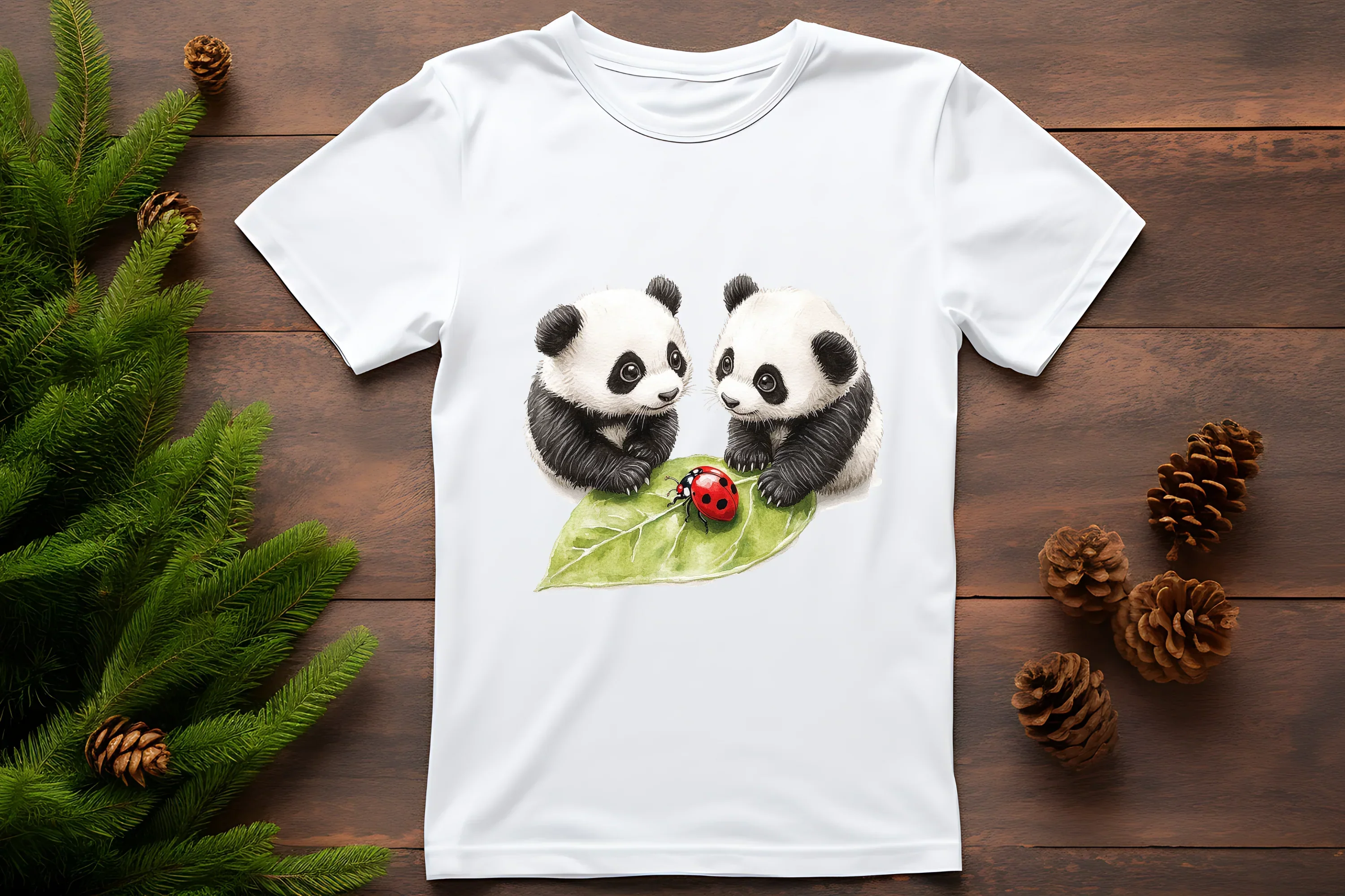 Cute Panda Bear Picnic Clipart Bundle - Image 3