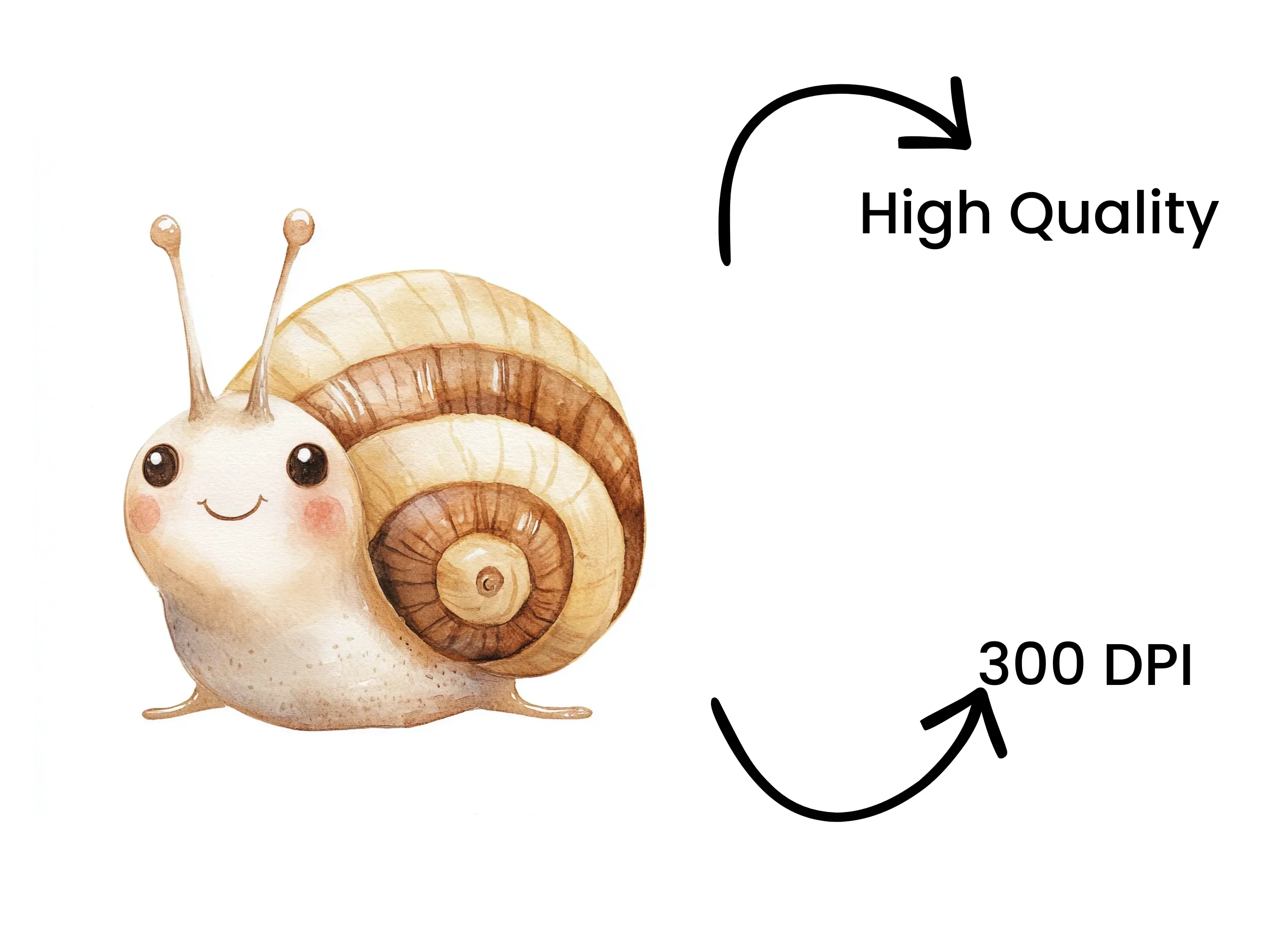 Cute Snail Clipart Bundle - Image 4