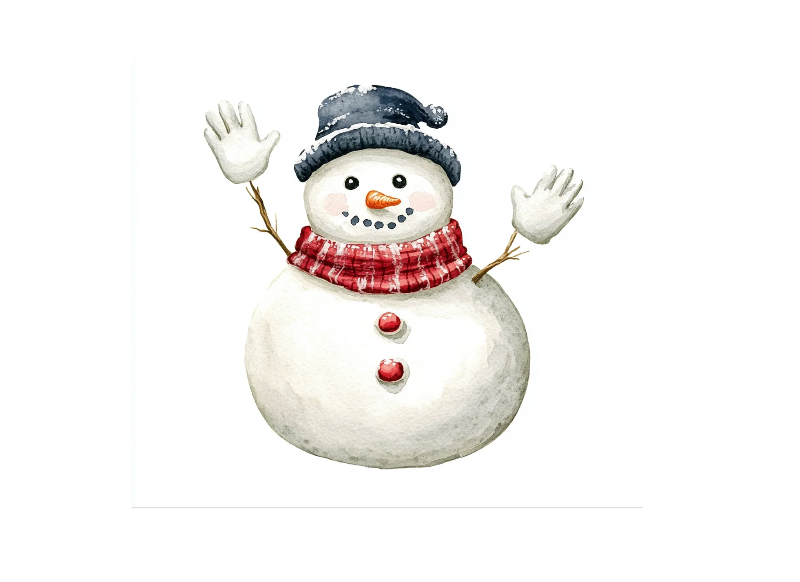 Cute Snowman Winter Clipart Bundle - Image 3