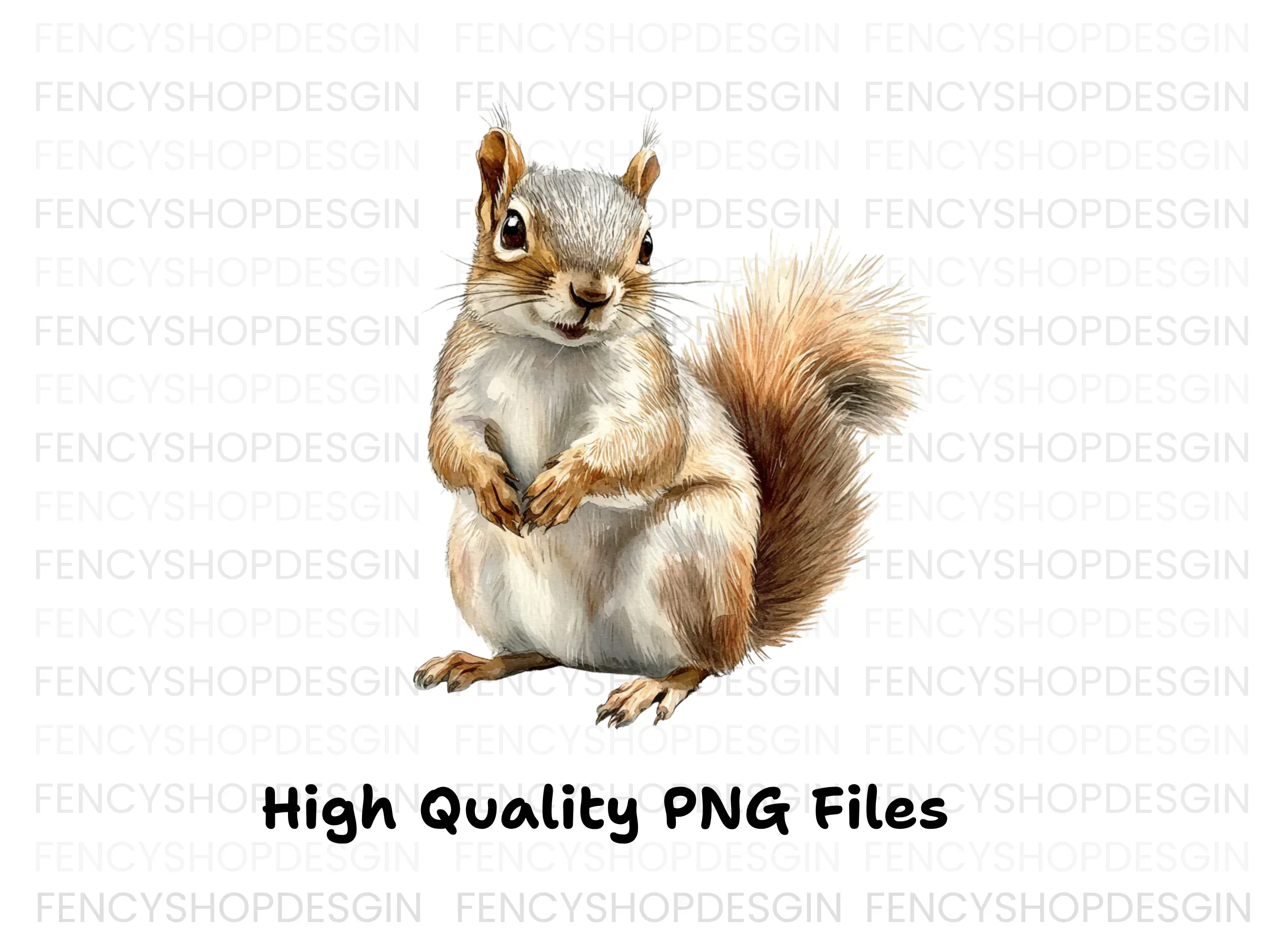 Cute Squirrel Animal Clipart Bundle - Image 2