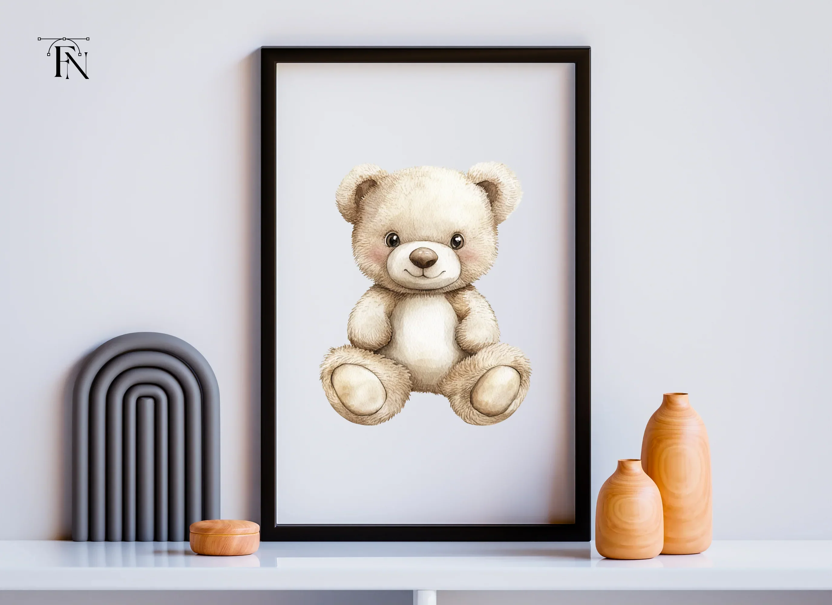 Cute Teddy Bear Clipart Bundle - Image 6