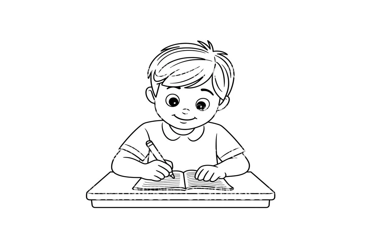 Cute Thanksgiving Turkey Coloring Books - Image 4