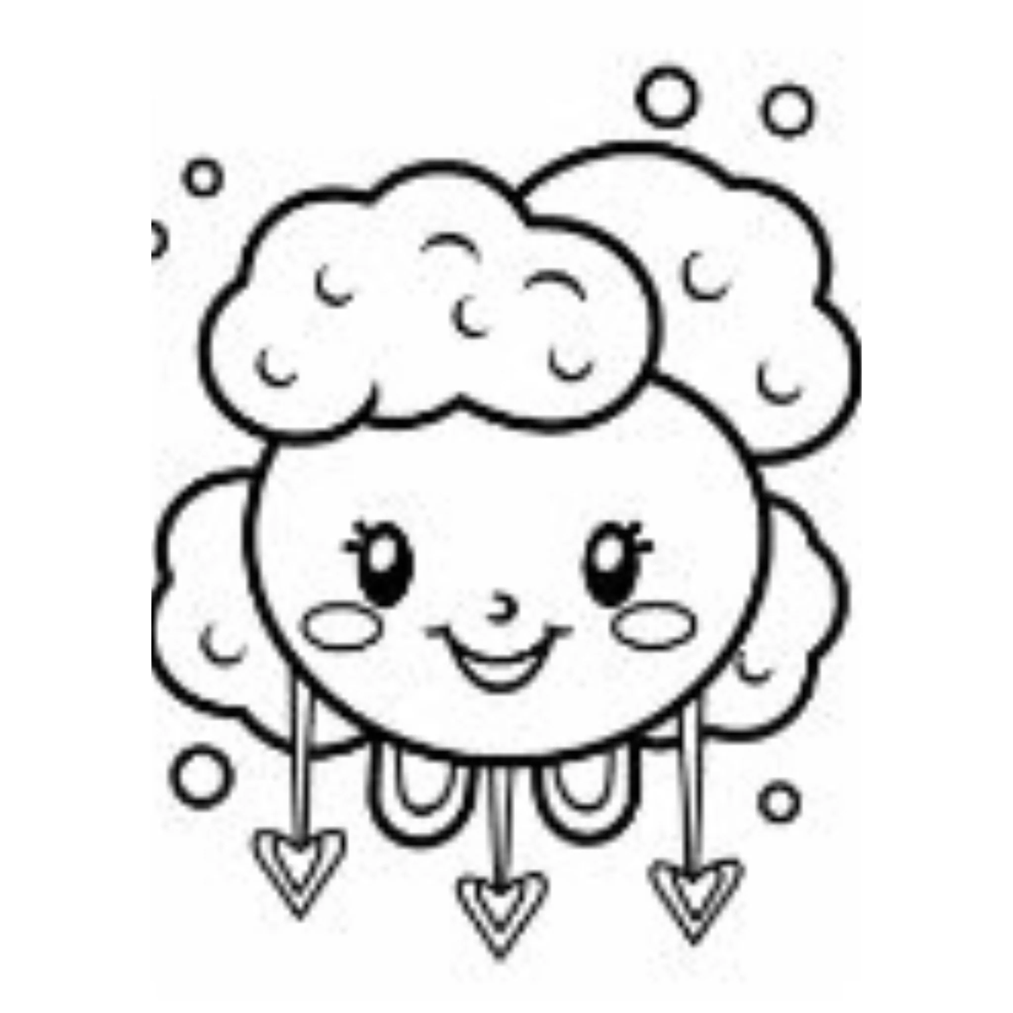 Cute Weather Coloring Book - Image 4