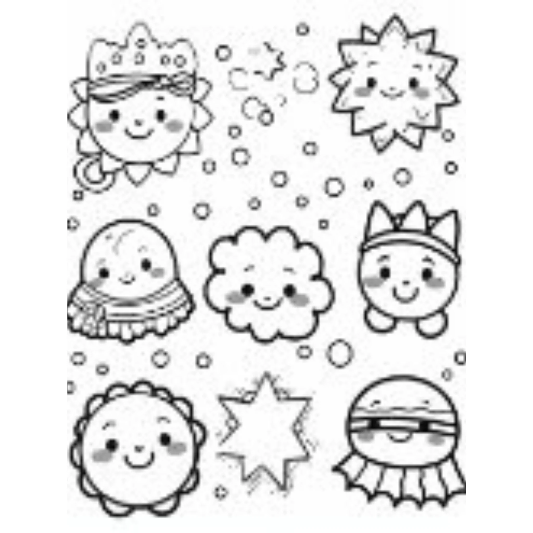 Cute Weather Coloring Book - Image 5
