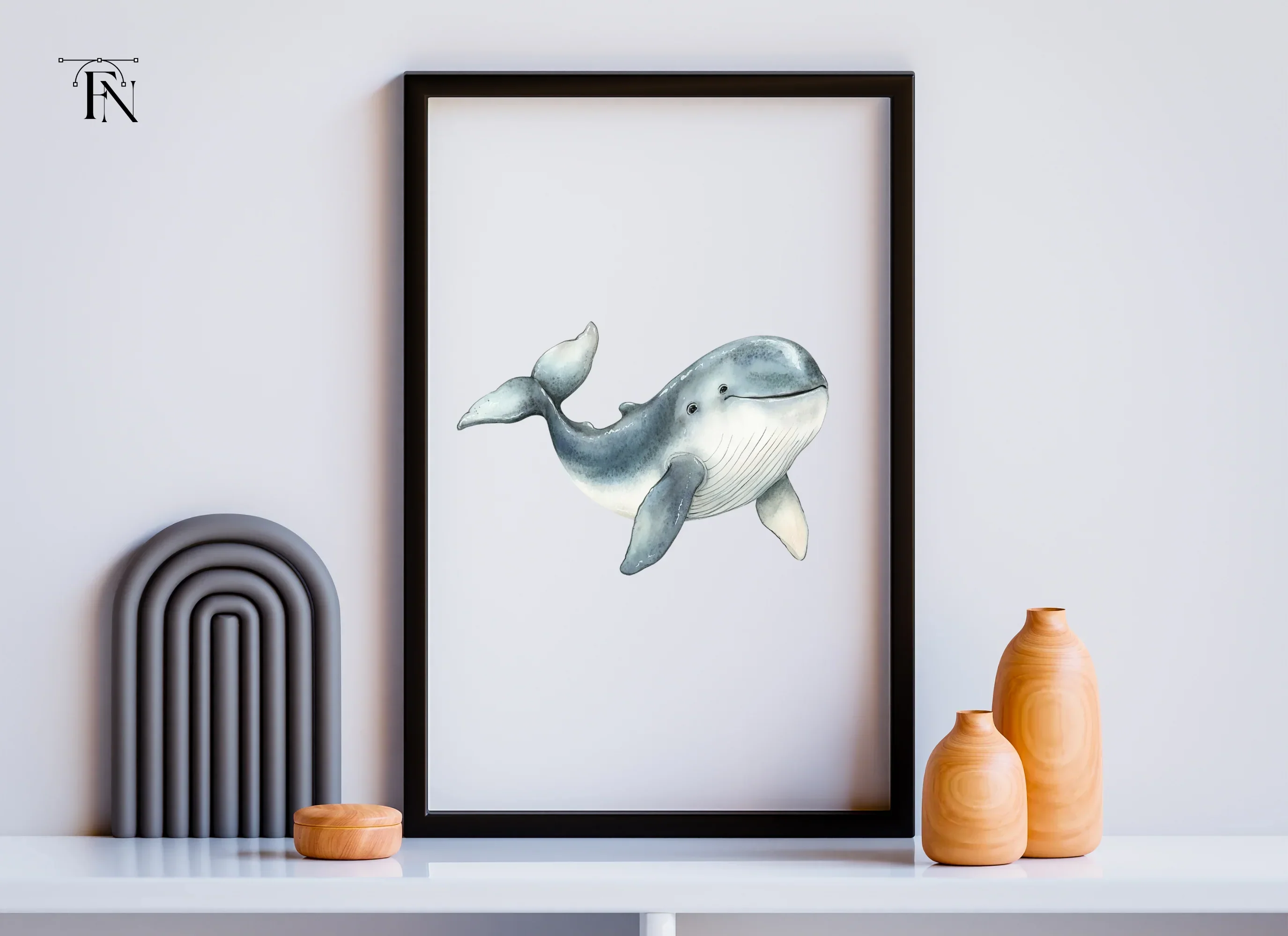 Cute Whale Clipart Bundle - Image 5