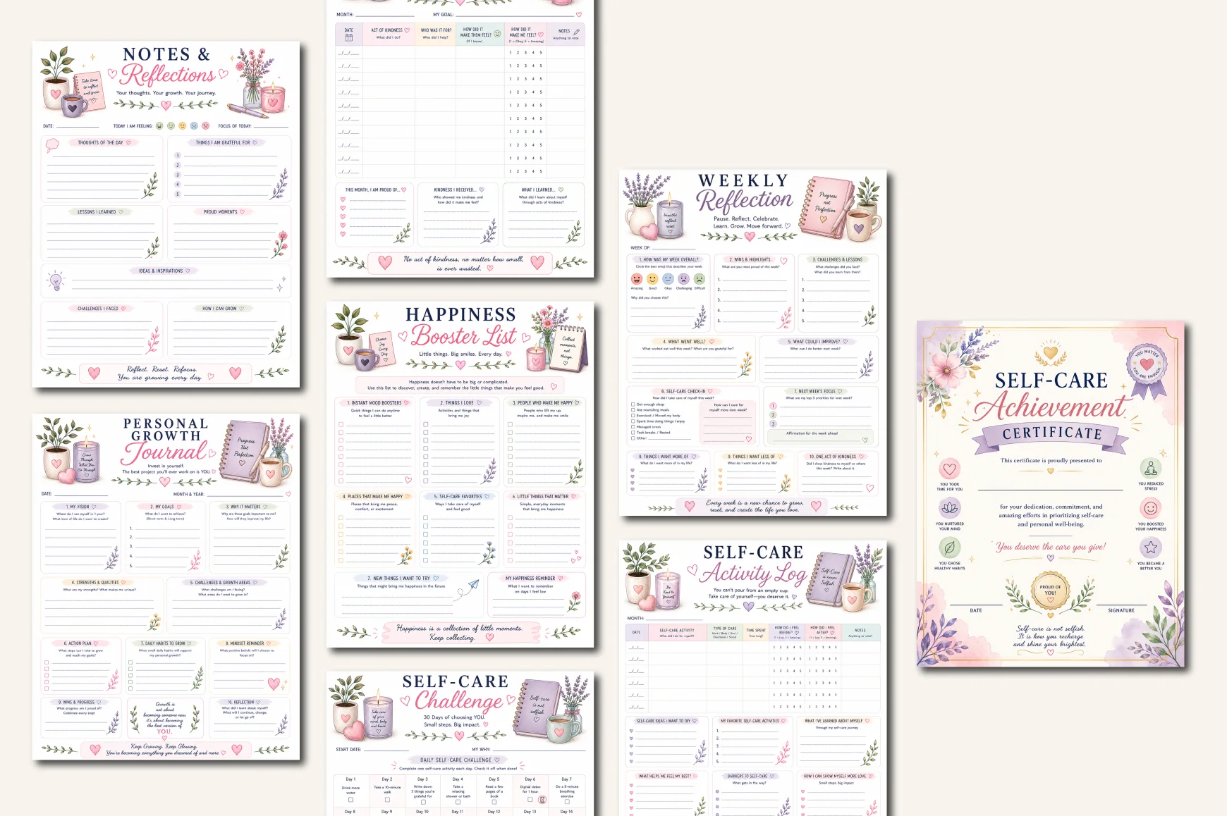 Daily Self Care Journal - Image 4