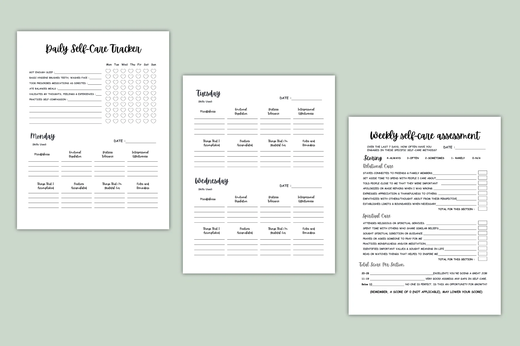 DBT Skills Balance Planner - Image 3