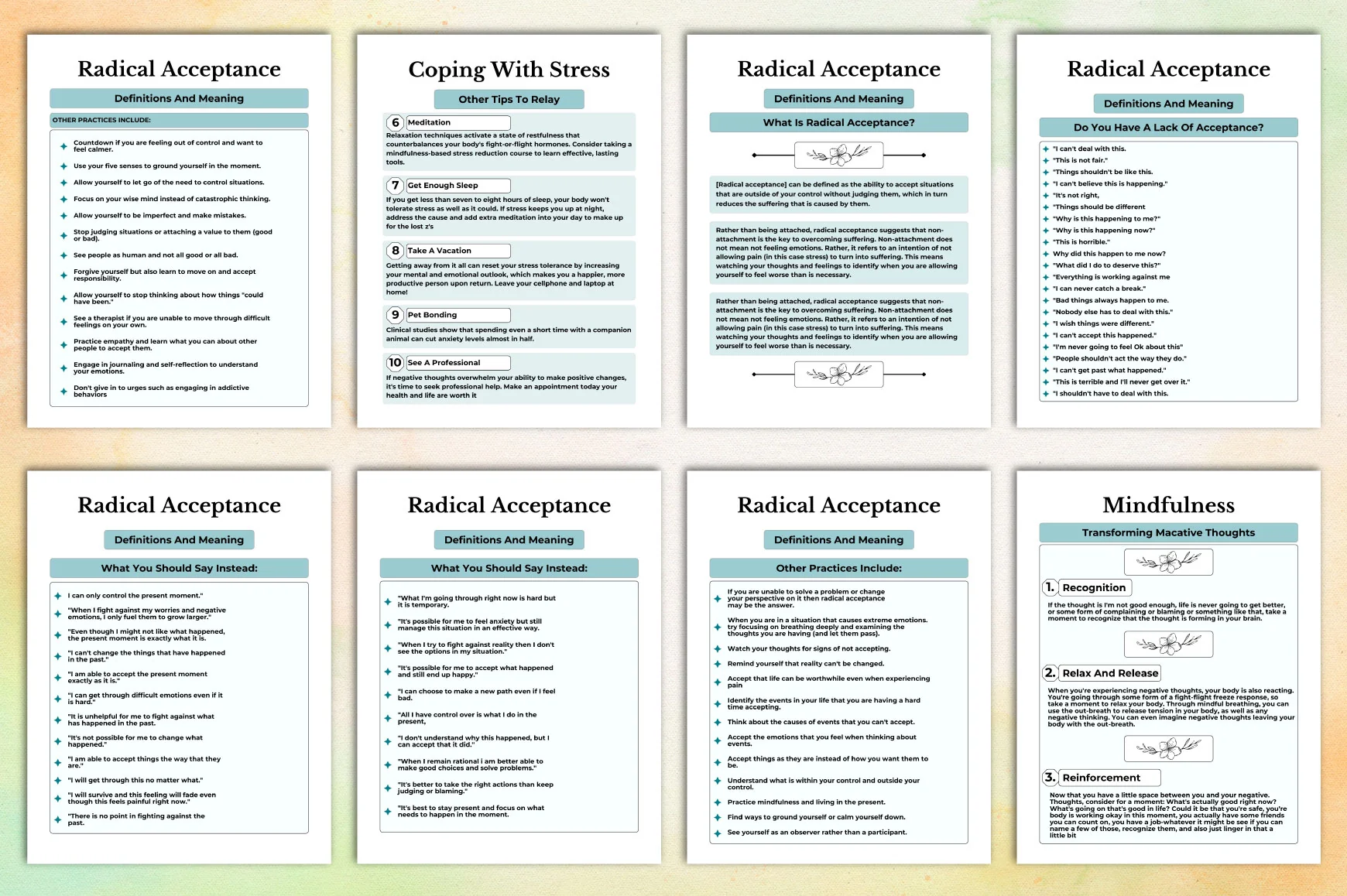 De-Stress Journal for Relaxation and Mindfulness - Image 3