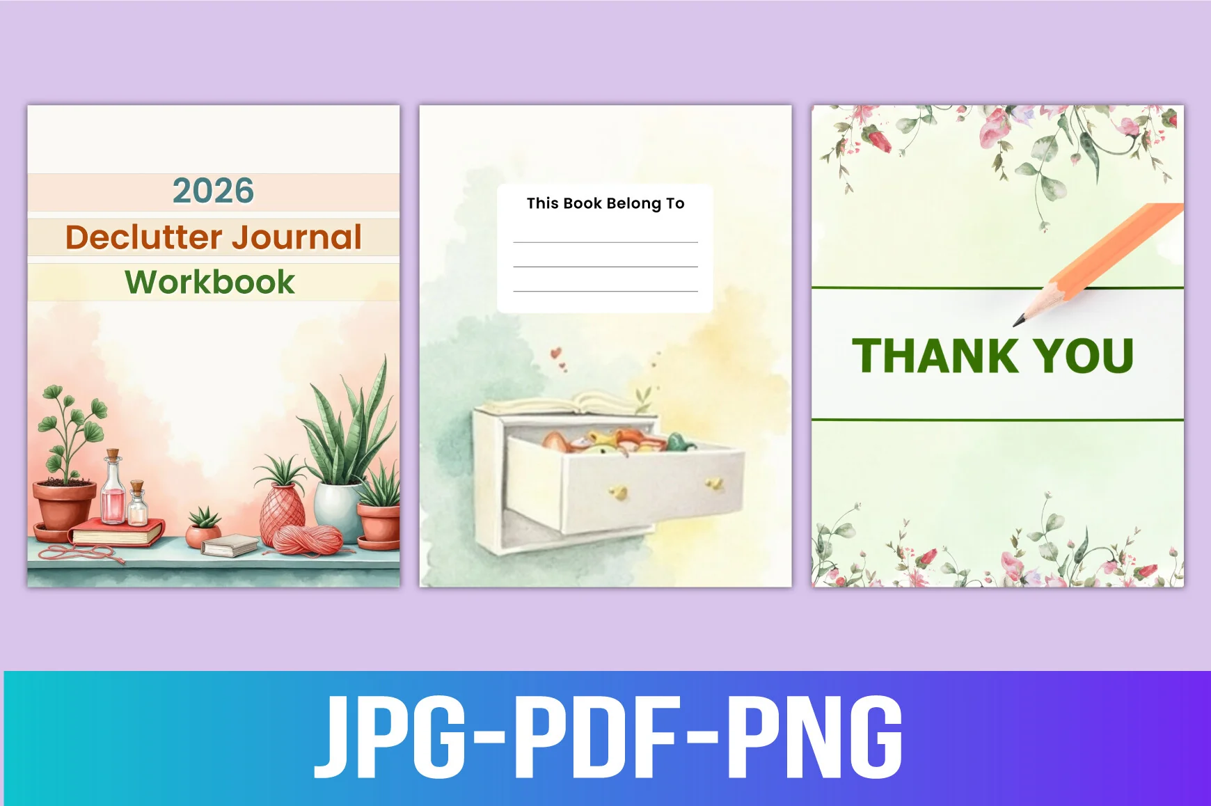 Declutter Workbook for Organization - Image 3