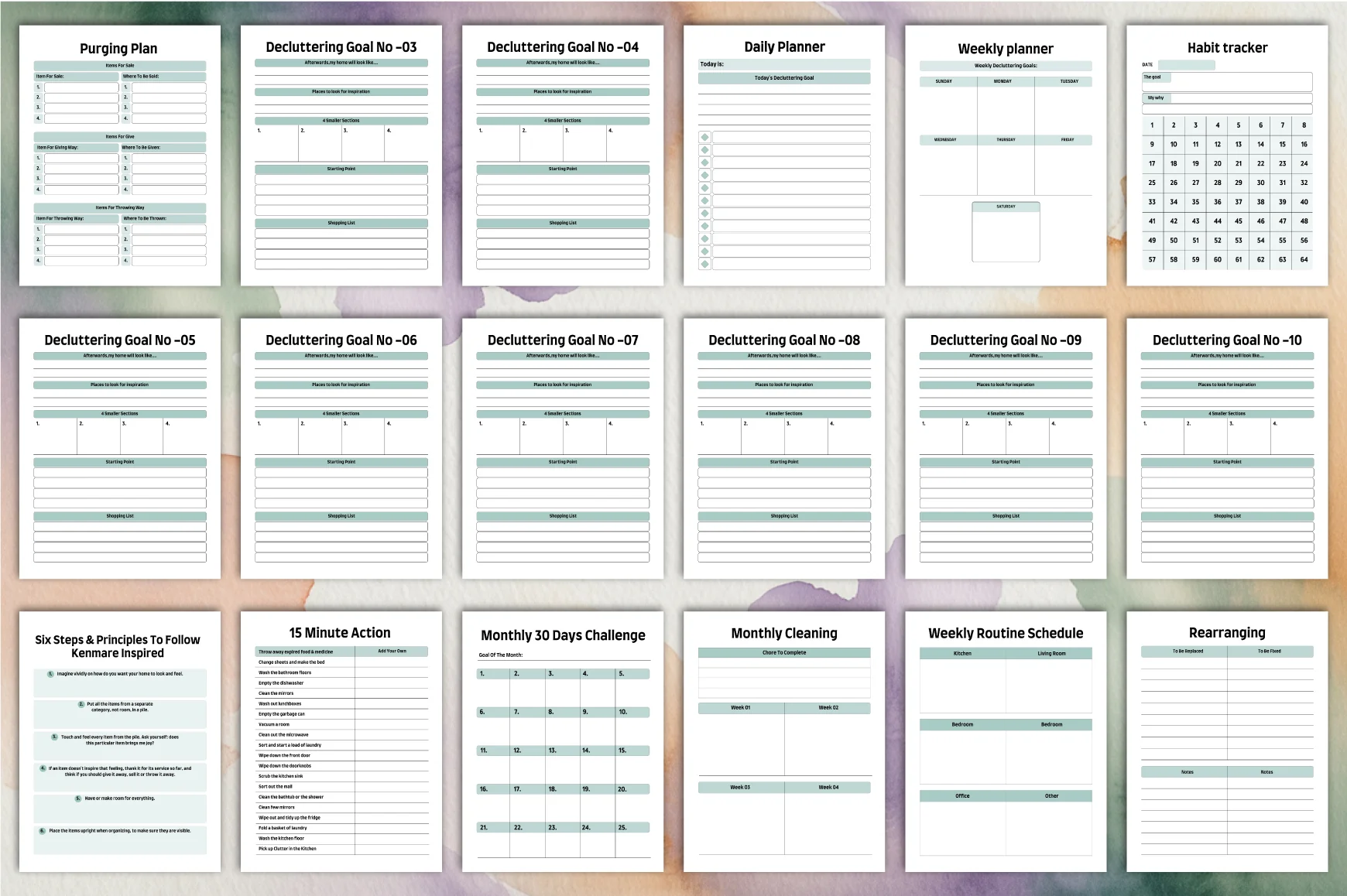 Decluttering Planner Guide - Image 2