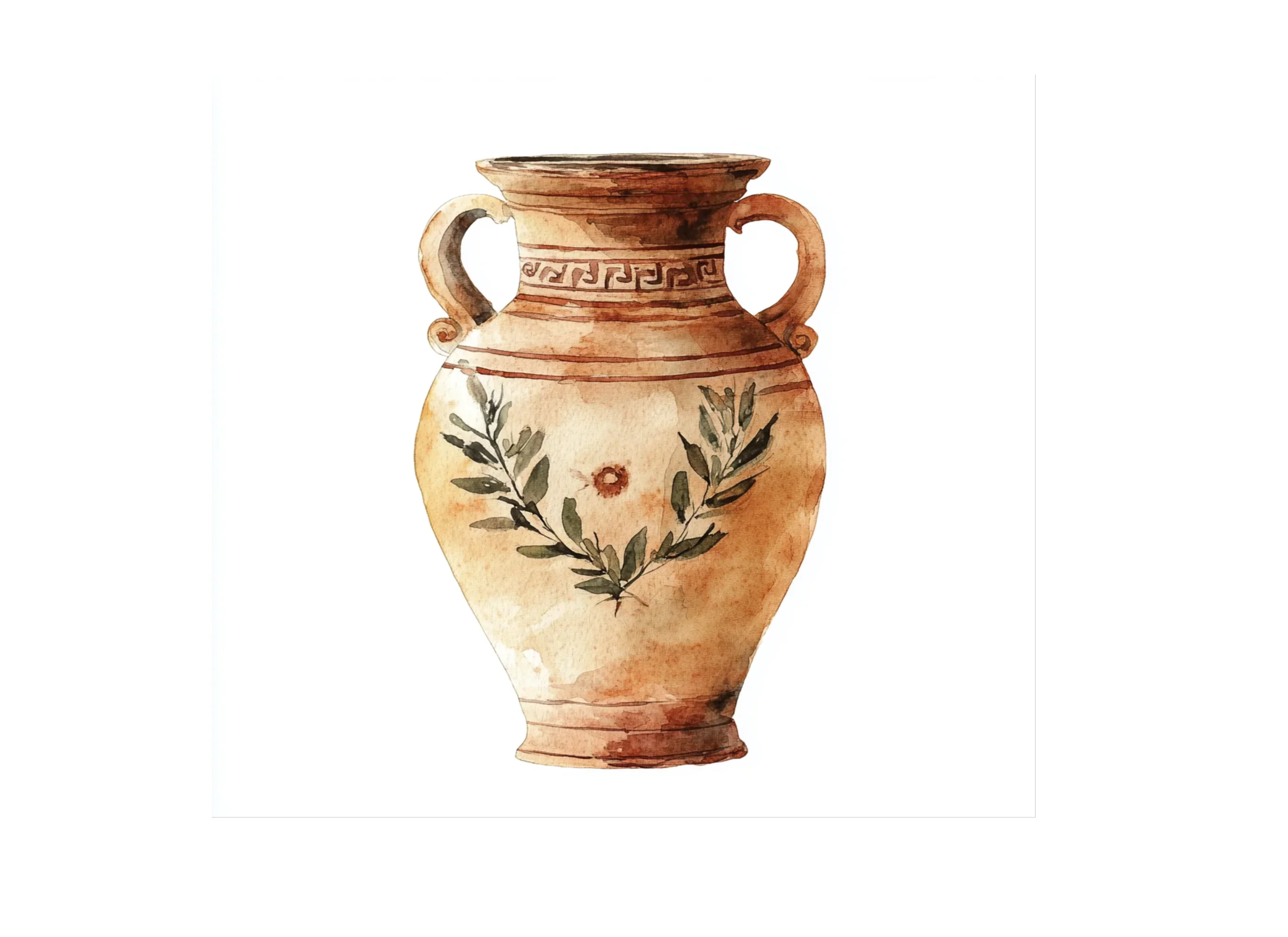 Decorative Ancient Vases Clipart Bundle - Image 2