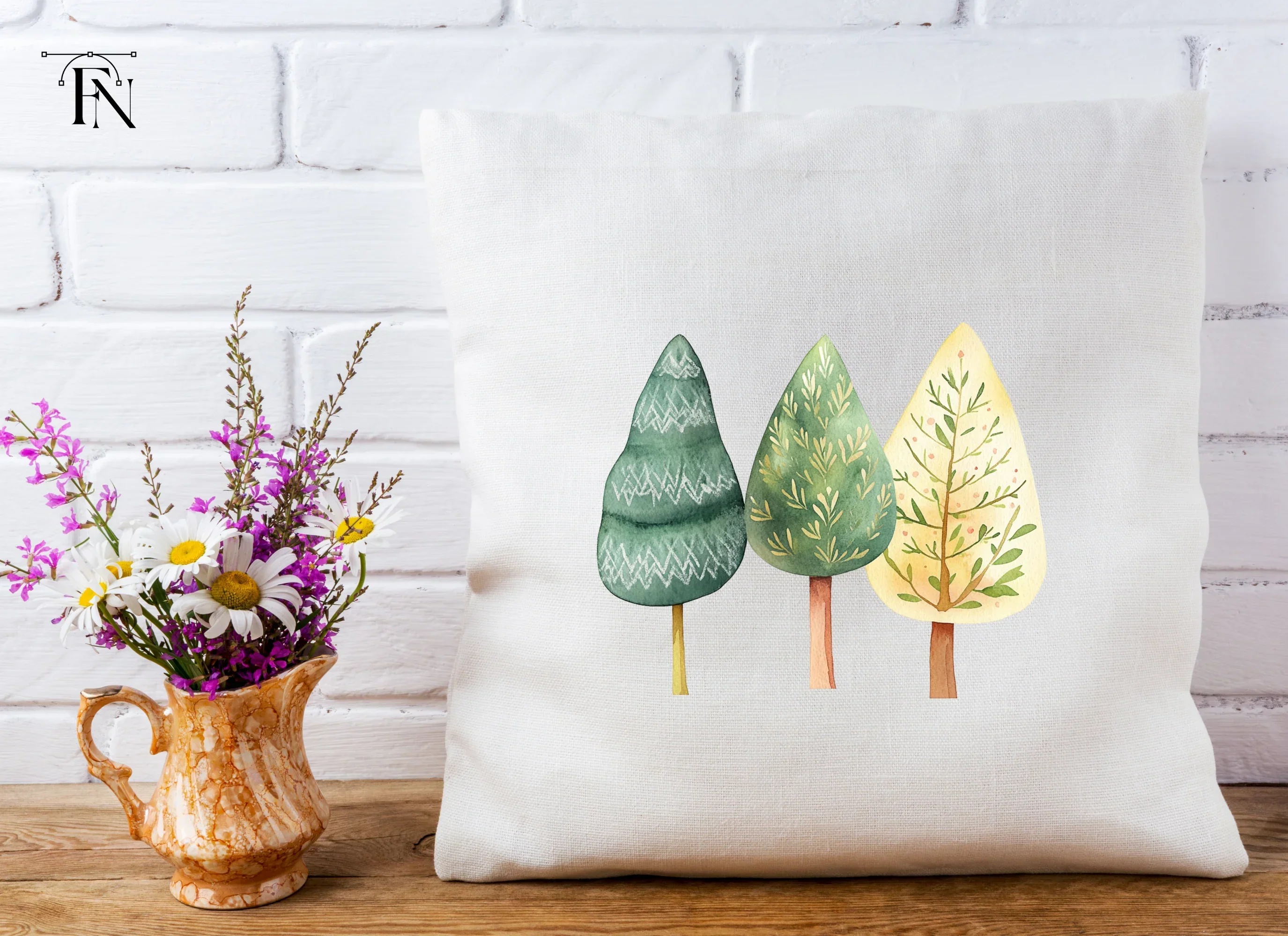 Decorative Tree Clipart Bundle - Image 5