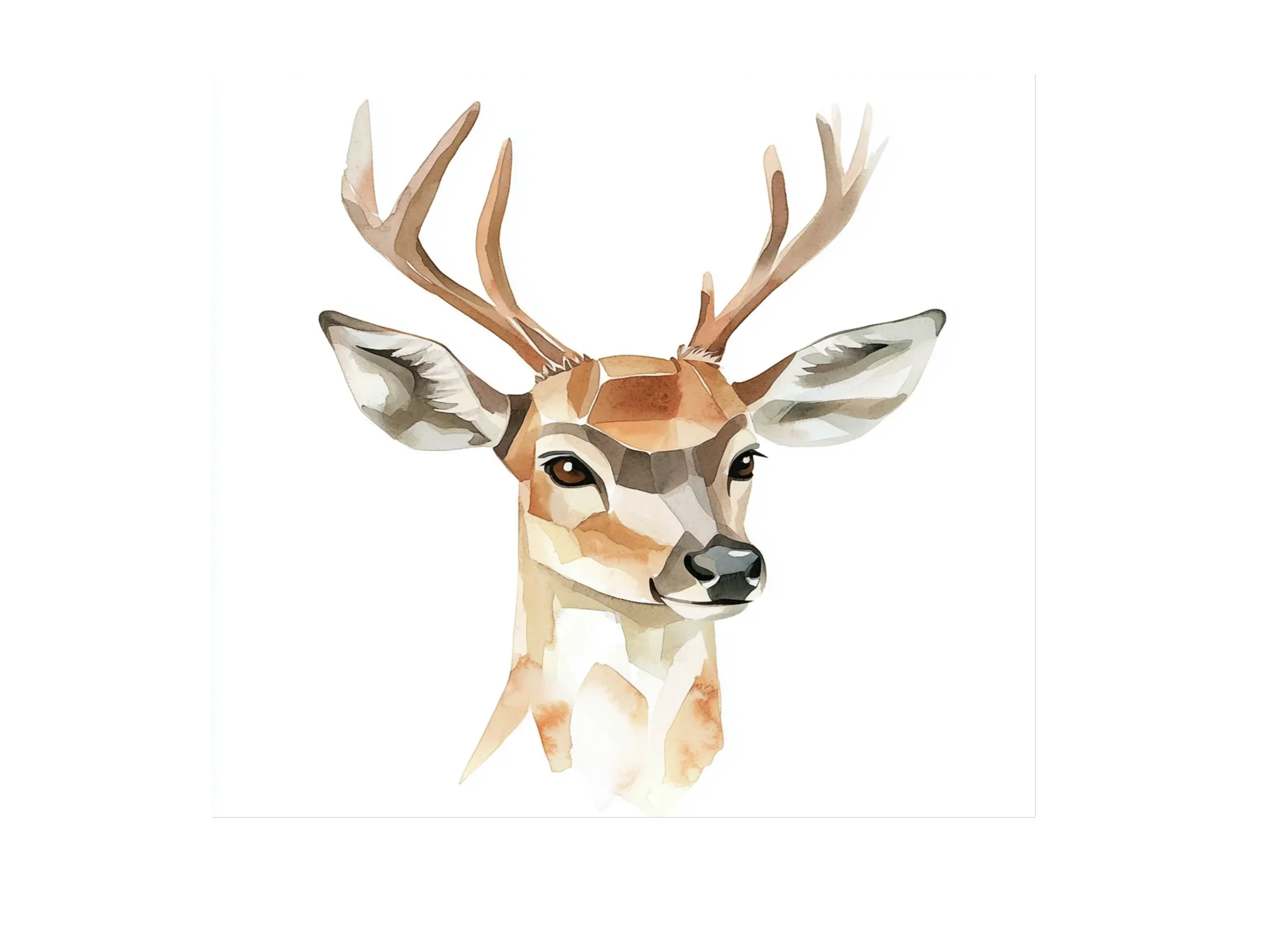 Deer Head Clipart Bundle - Image 2