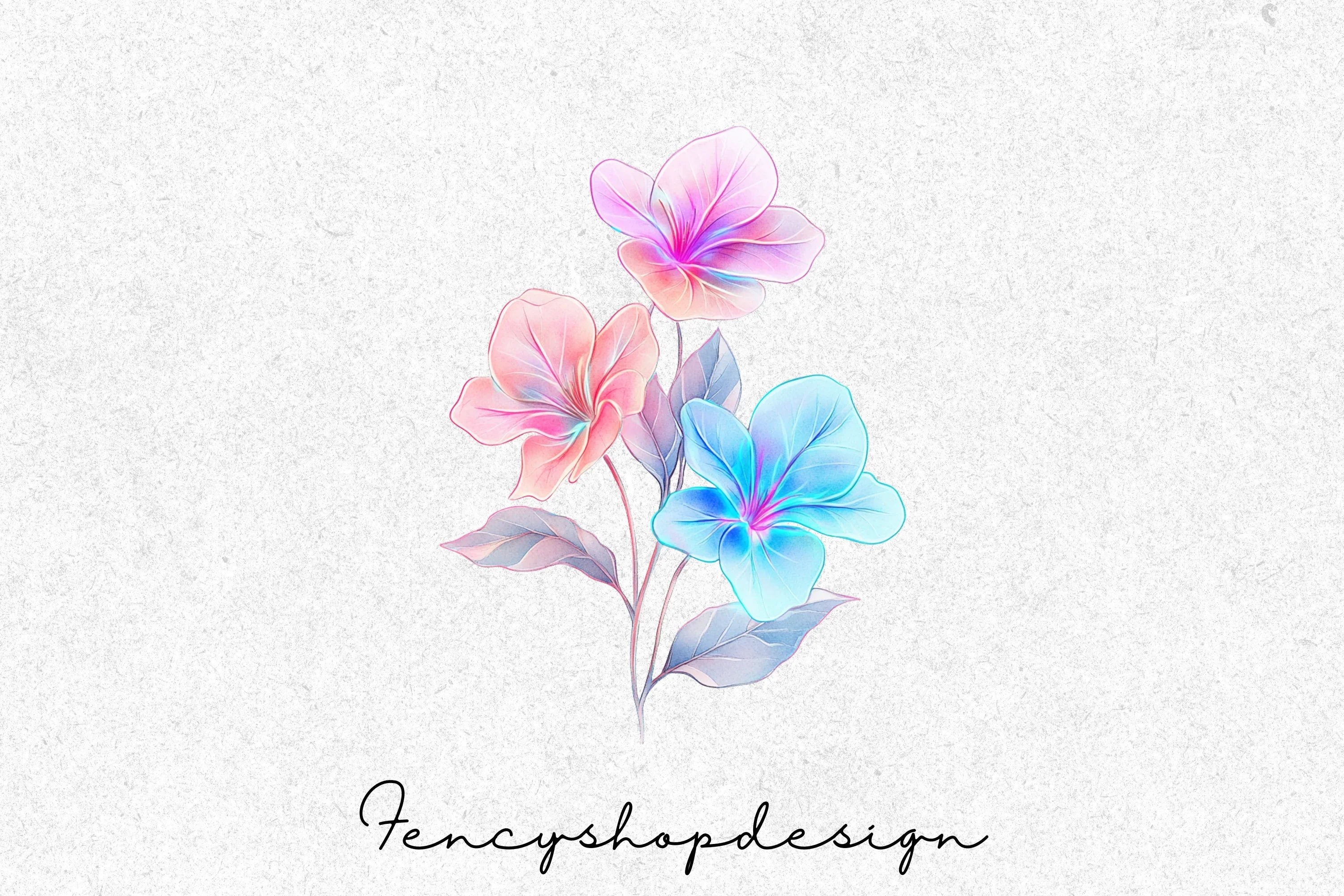 Delicate Floral Clipart Bundle - Image 8