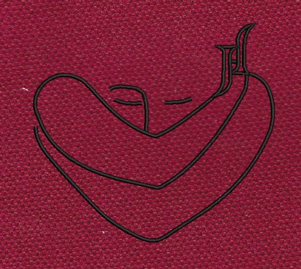 Depicting Hand Embroidery Design