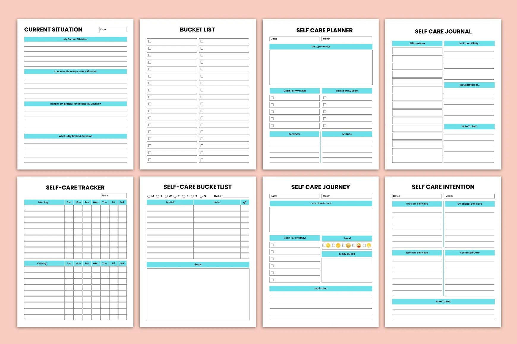 Depression Self-Care Journal - Image 4