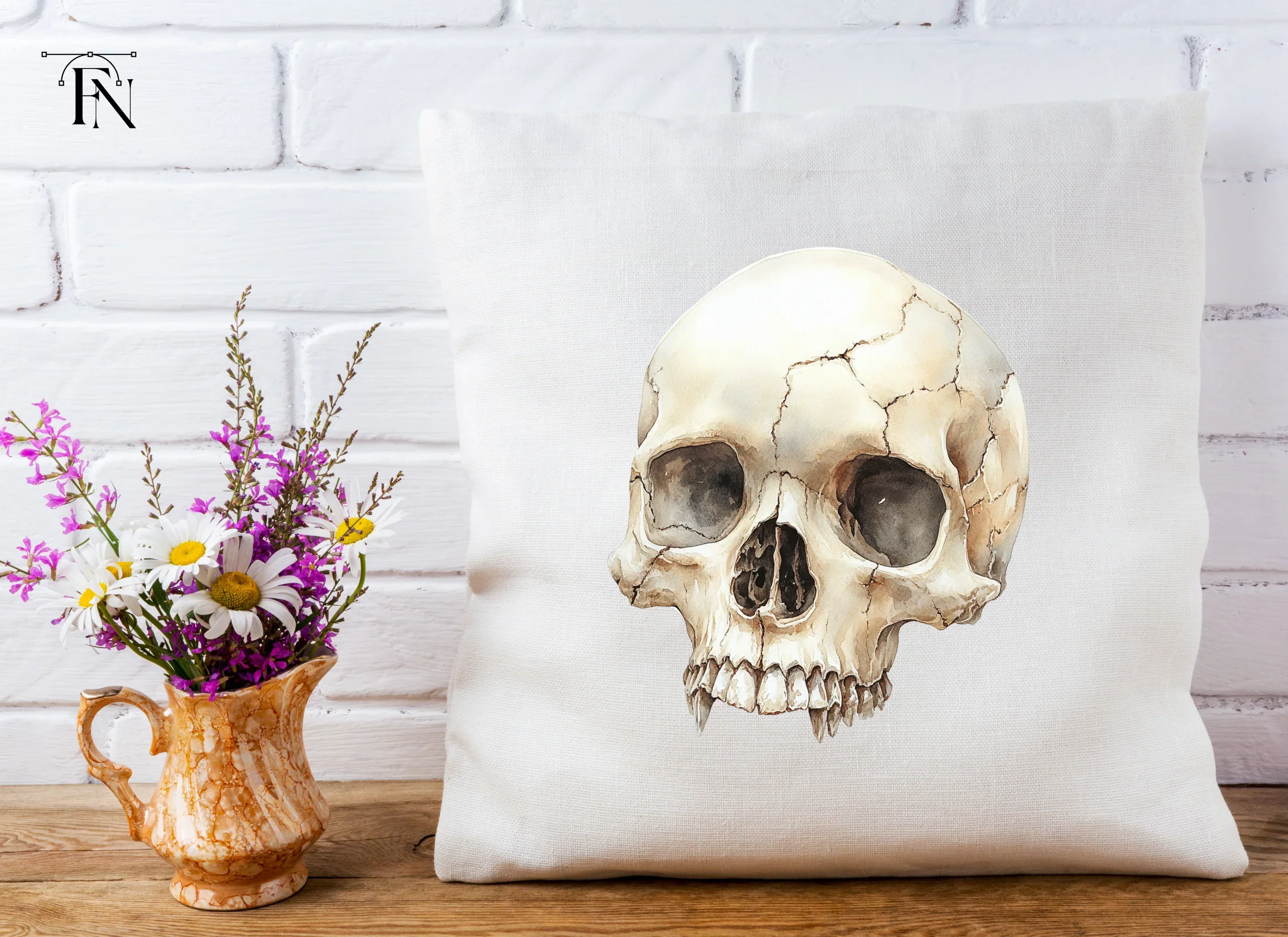 Detailed Skull Illustrations Clipart Bundle - Image 5