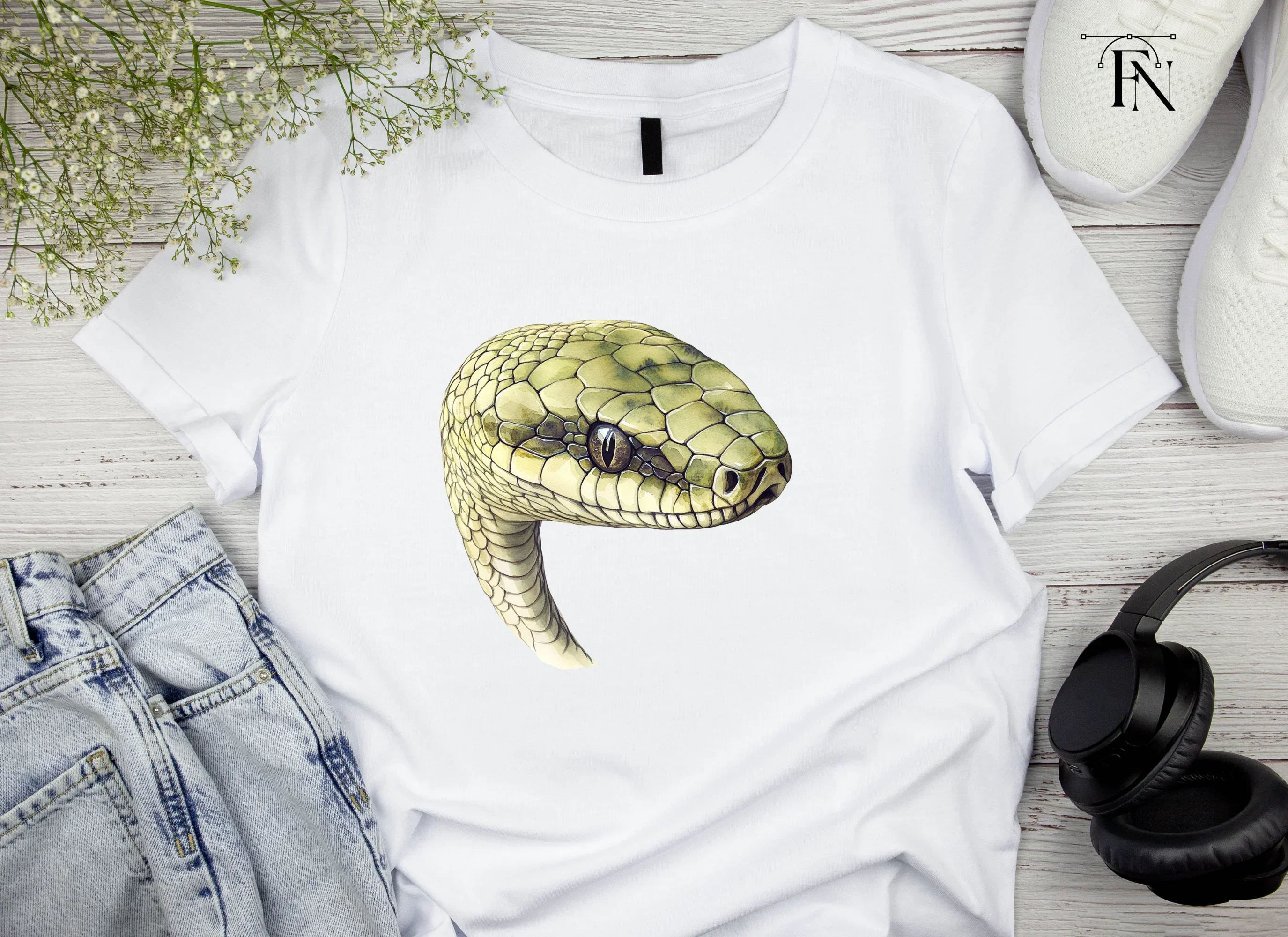 Detailed Snake Head Clipart Bundle - Image 5