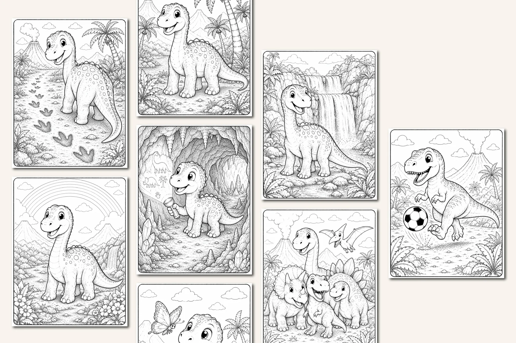Dinosaur Coloring Adventure - Image 4