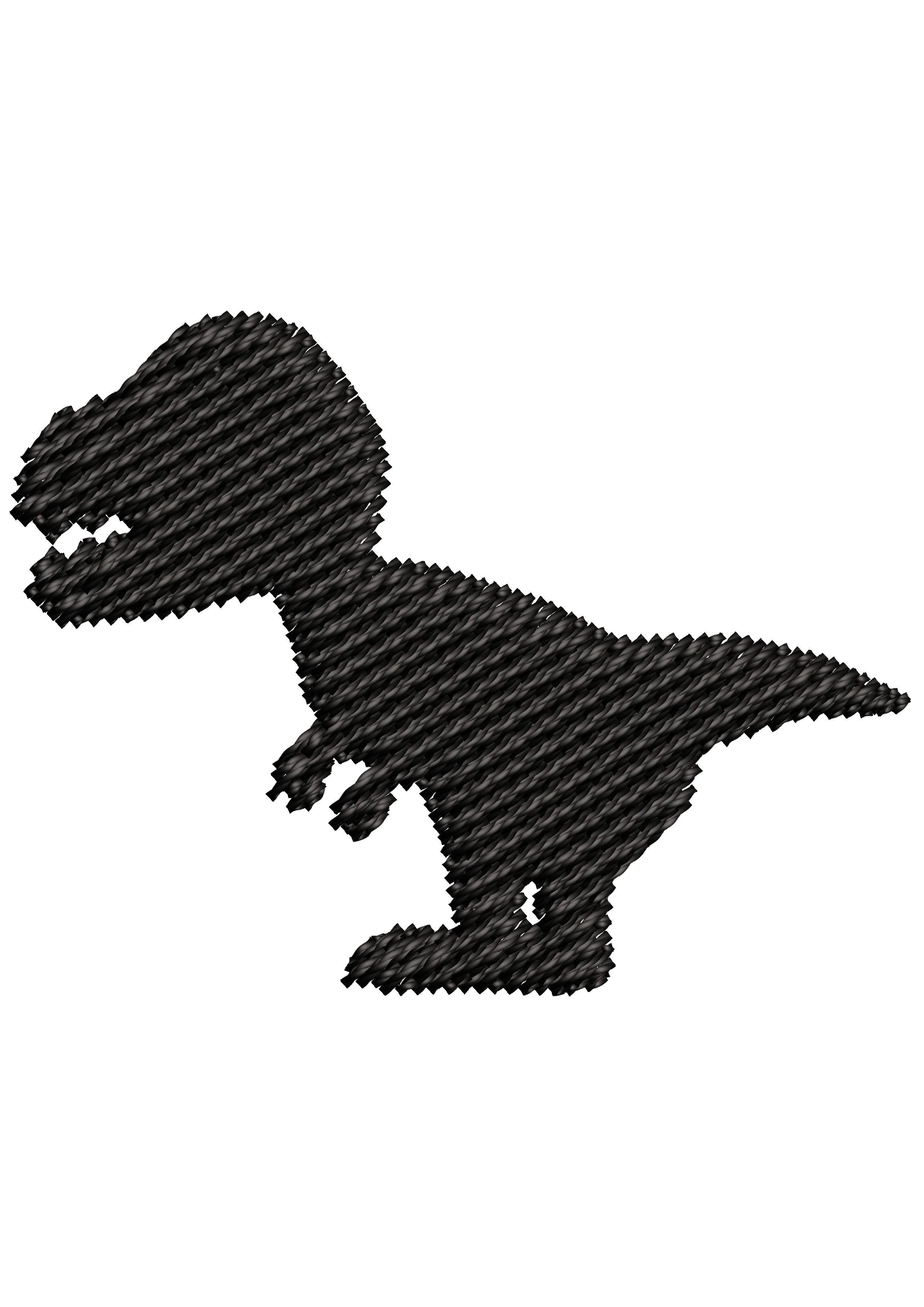 Dinosaur Embroidery Design