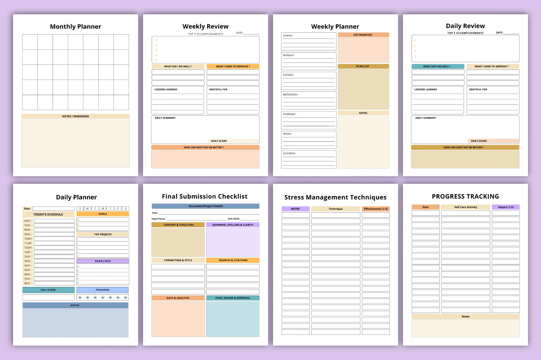 Dissertation Planner Guide - Image 2