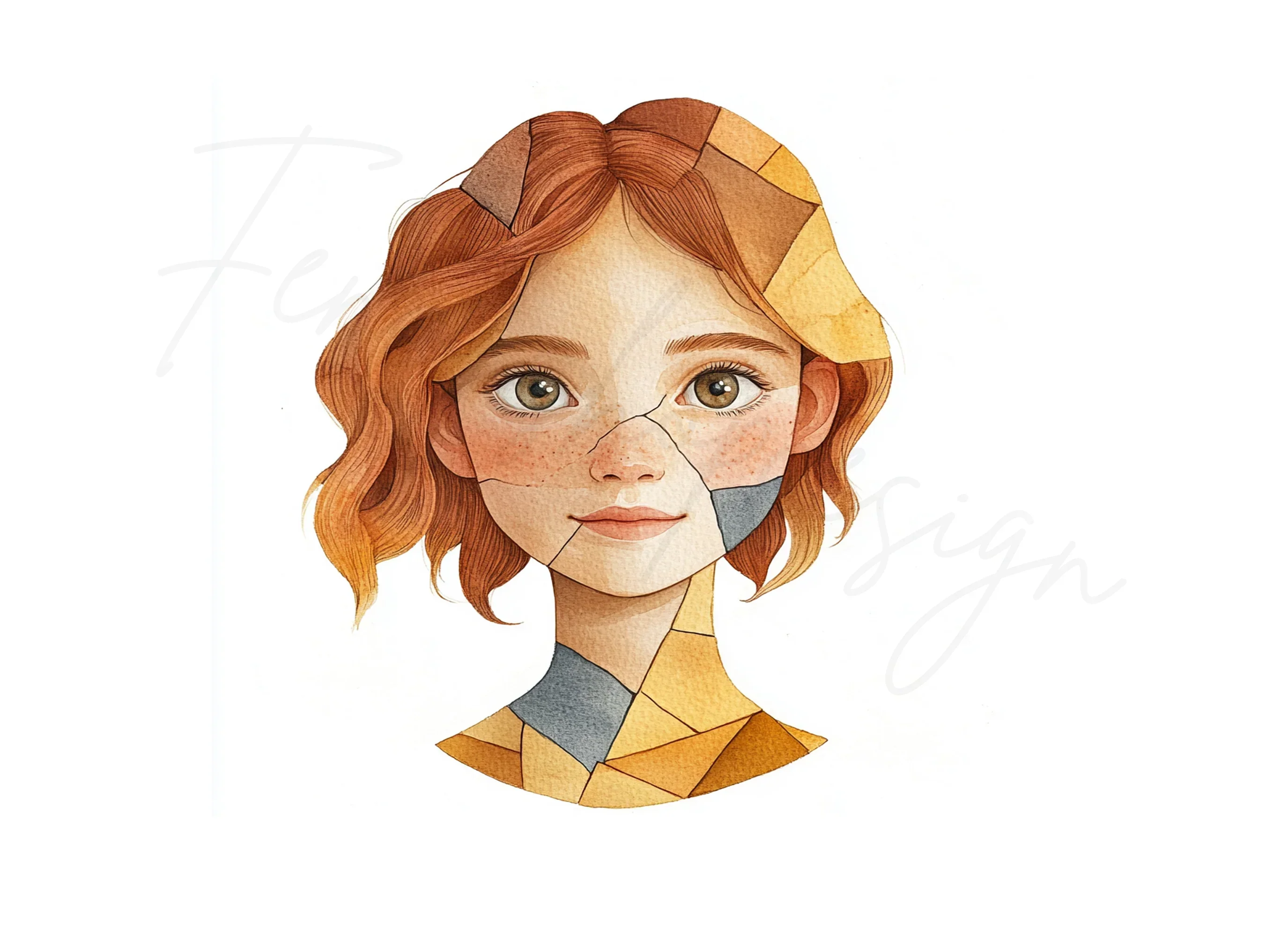 Diverse Portraits Clipart Bundle - Image 3