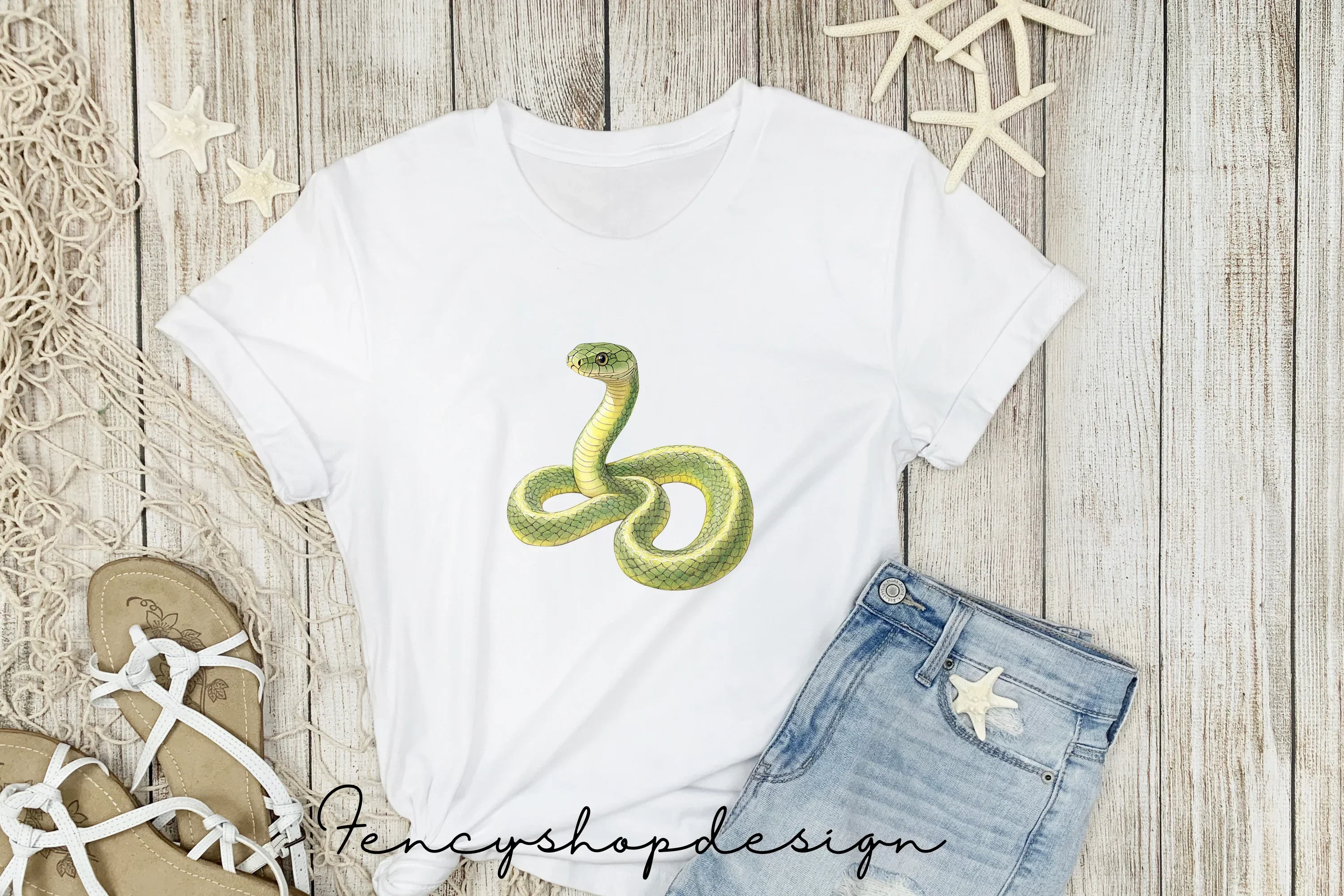 Diverse Snake Reptile Wildlife Clipart Bundle - Image 5
