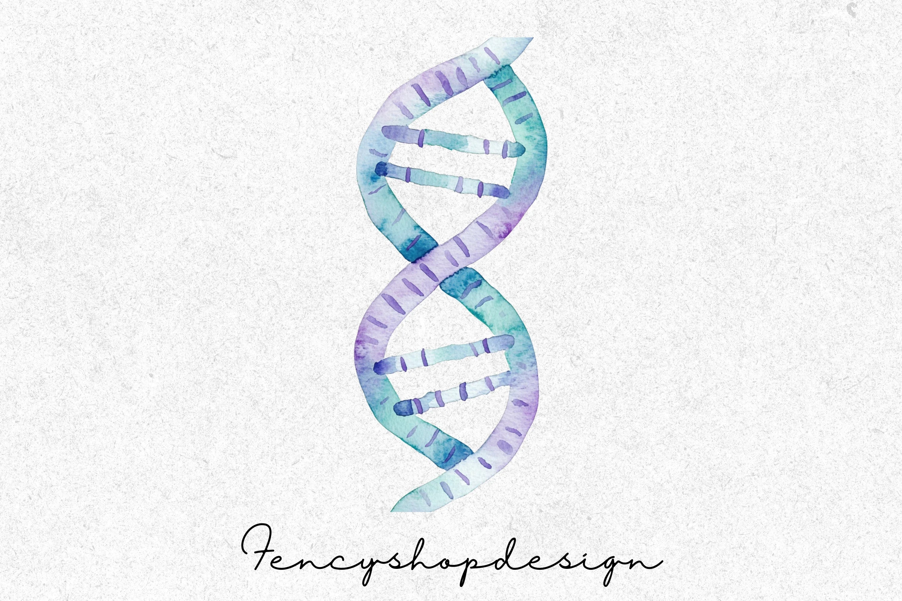 DNA Helix Science Clipart Bundle - Image 6