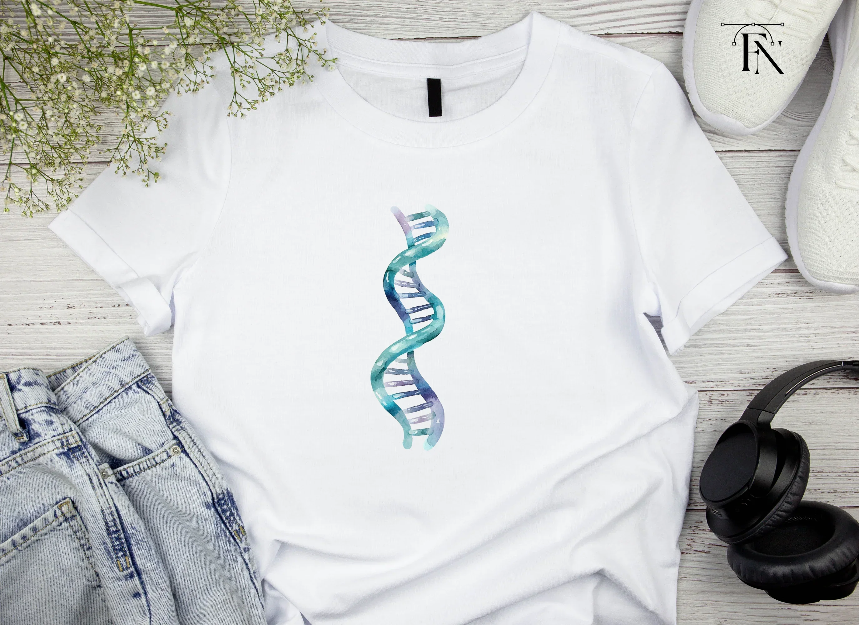 DNA Strand Clipart Bundle - Image 4
