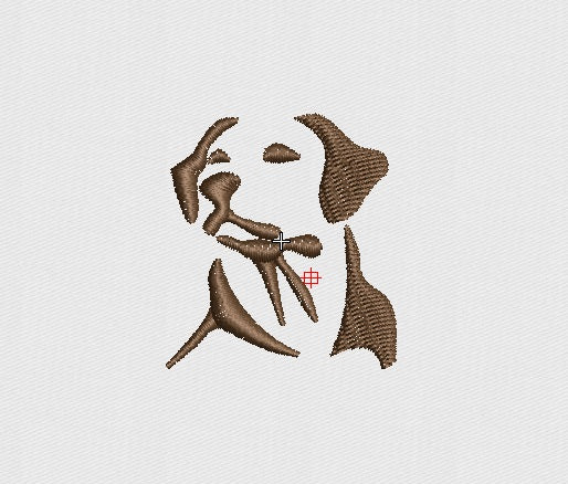 Dog Embroidery Design
