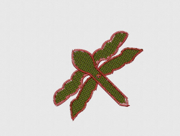 Dragonfly Embroidery Design