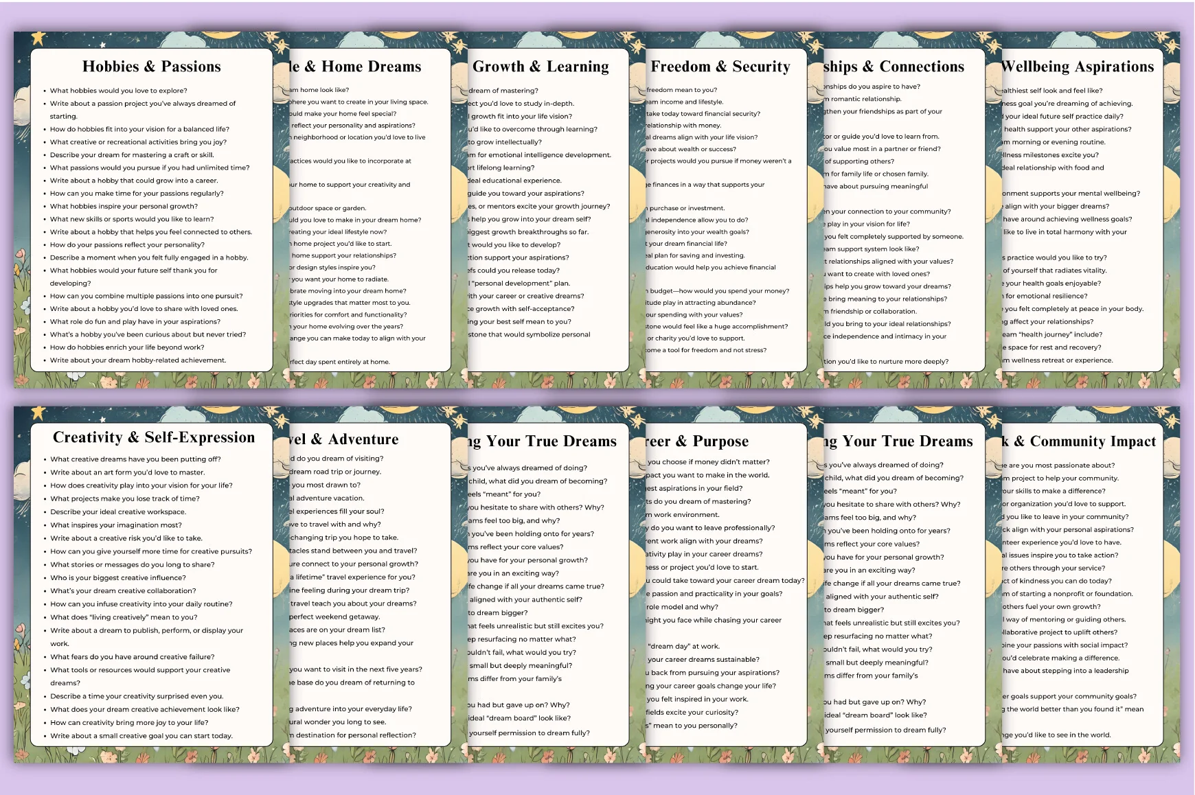 Dreams and Aspirations Planner - Image 2