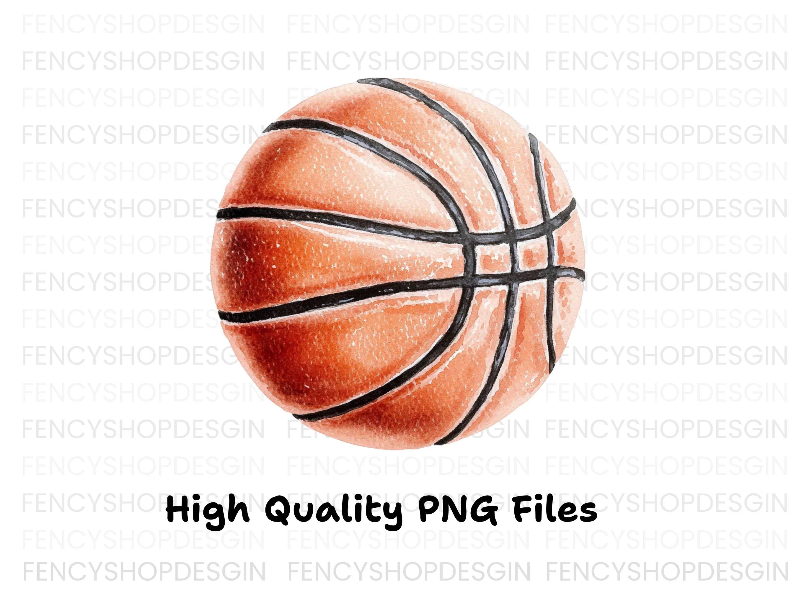 Dynamic Basketball Elements Clipart Bundle - Image 2