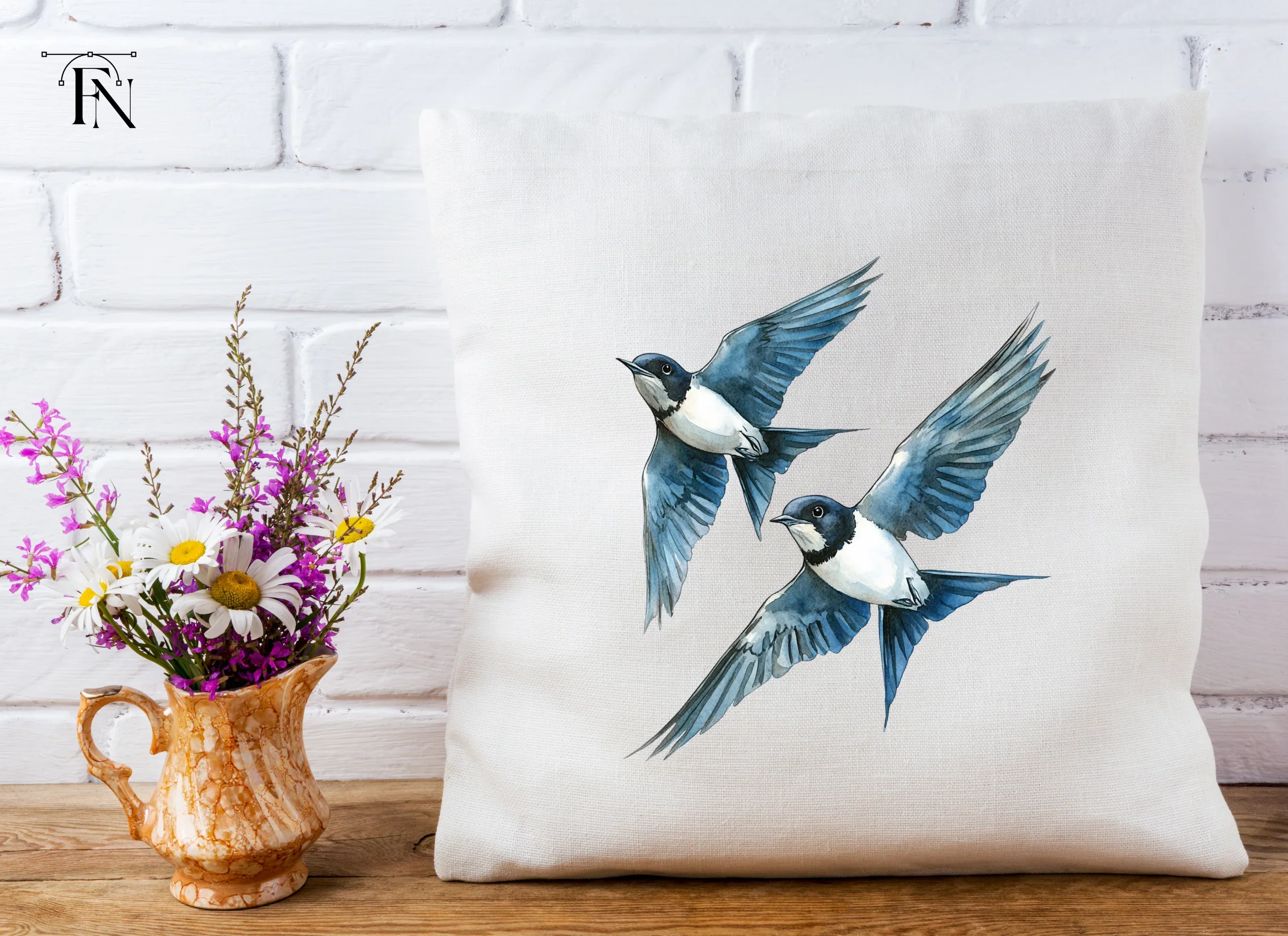 Dynamic Swallow Flight Clipart Bundle - Image 4
