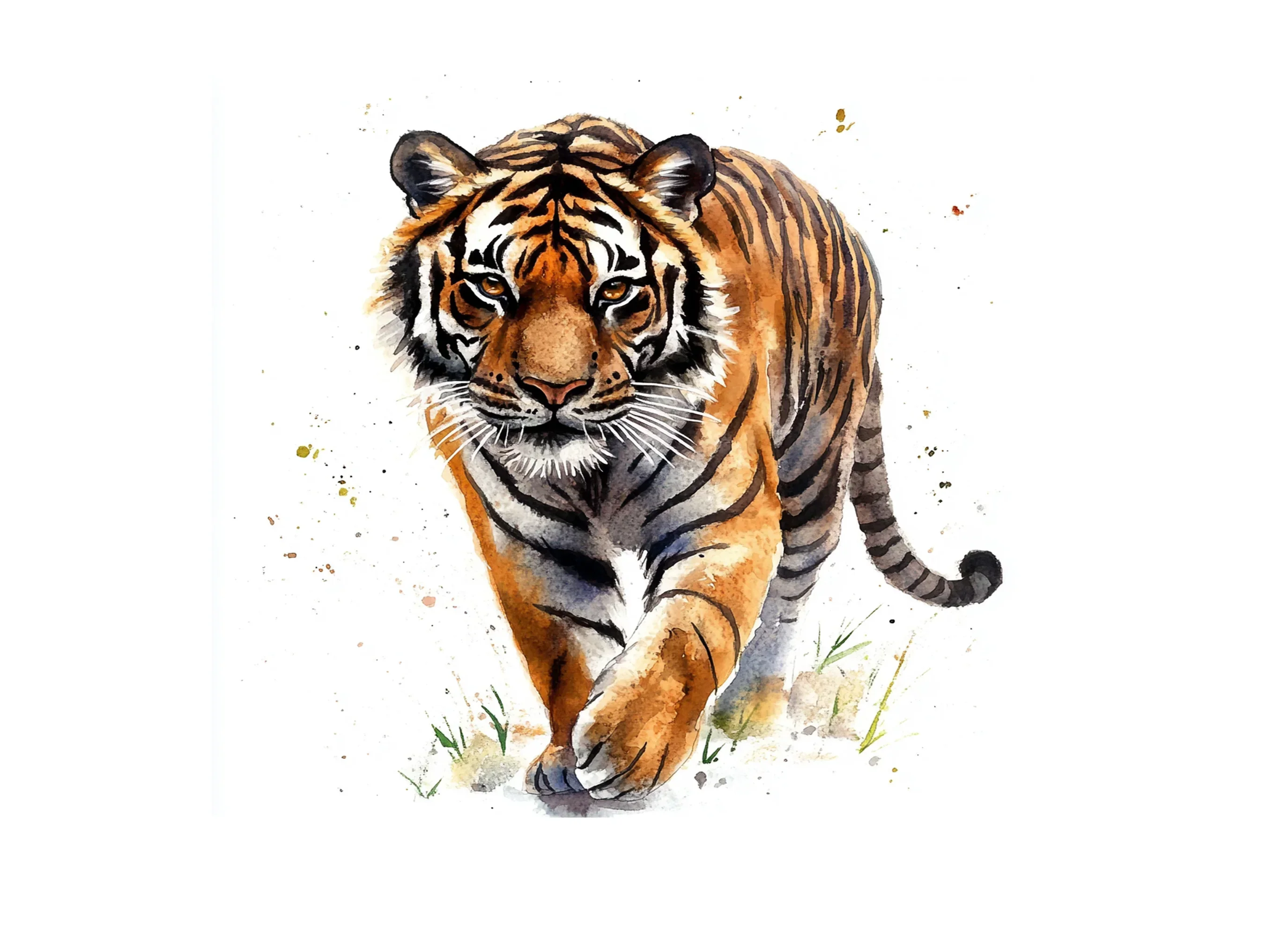 Dynamic Tiger Clipart Bundle - Image 3