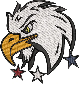 Eagle Embroidery Design