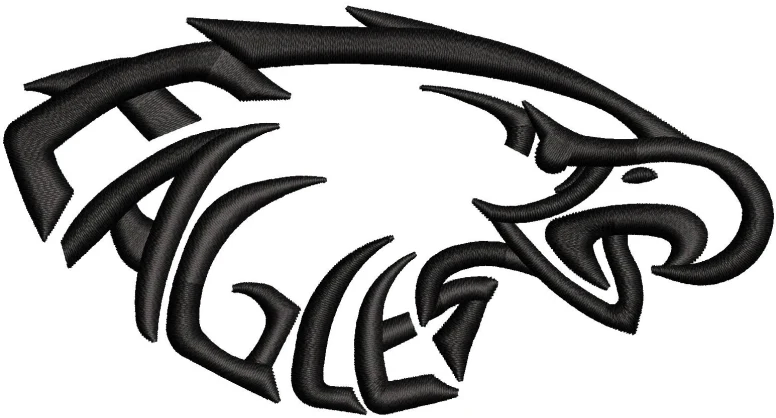 Eagle Embroidery Design