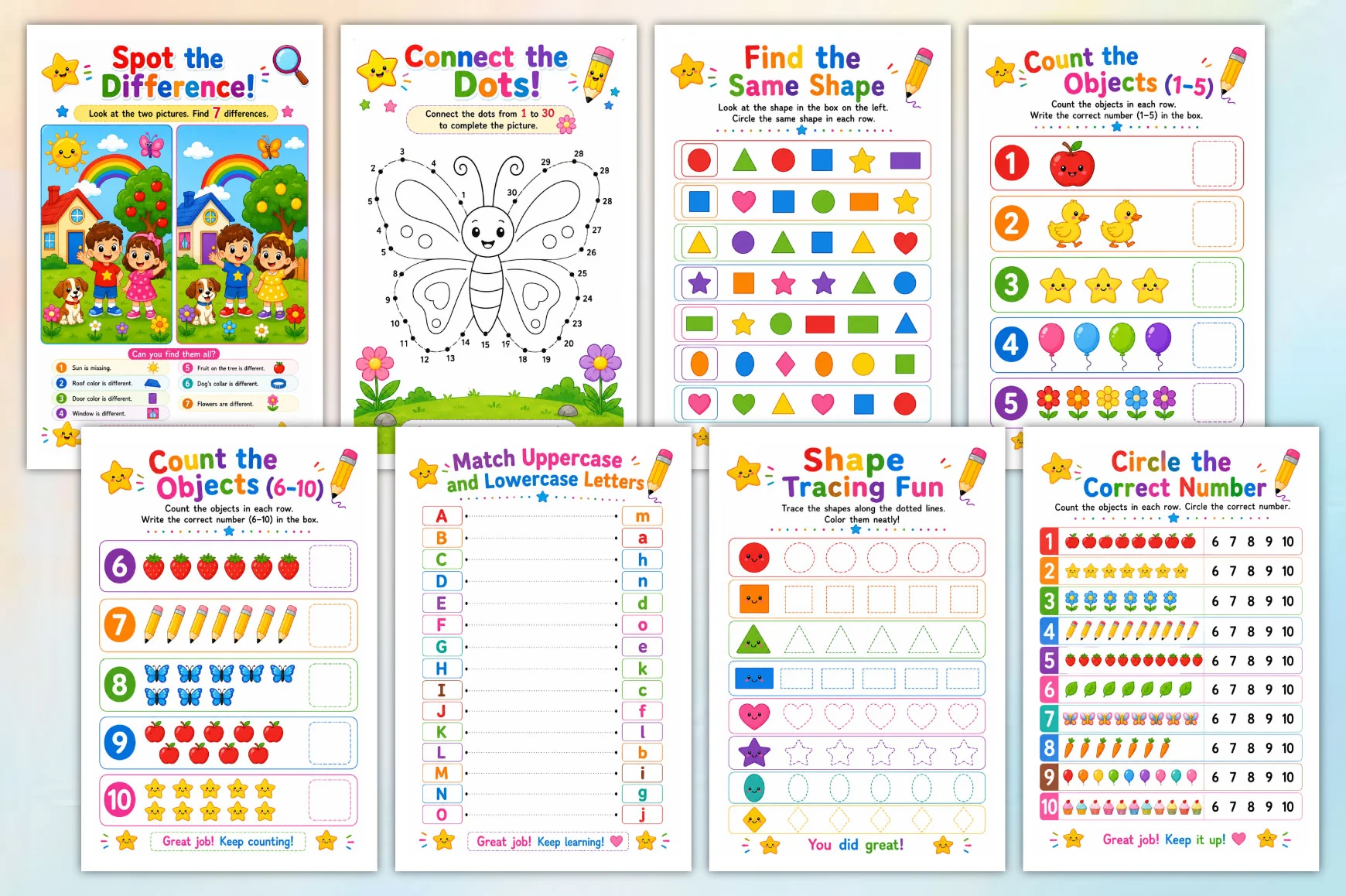 Early Skills Fun For Kids Book - Image 2