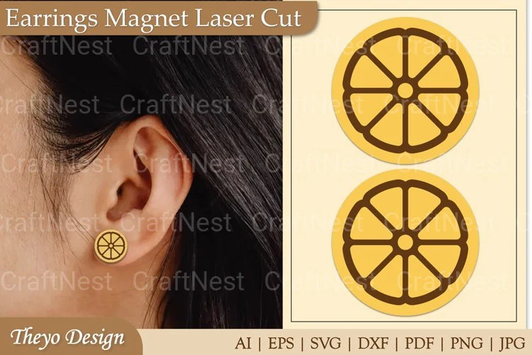 Earrings Magnet SVG Bundle