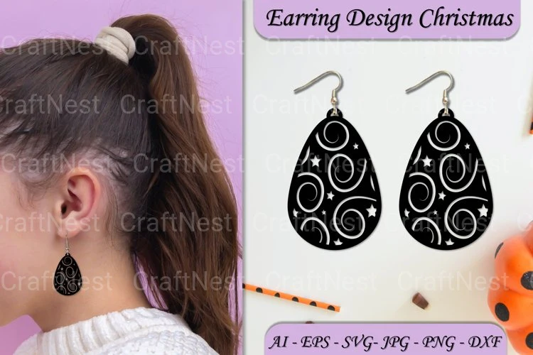 Earrings SVG Bundle Collection