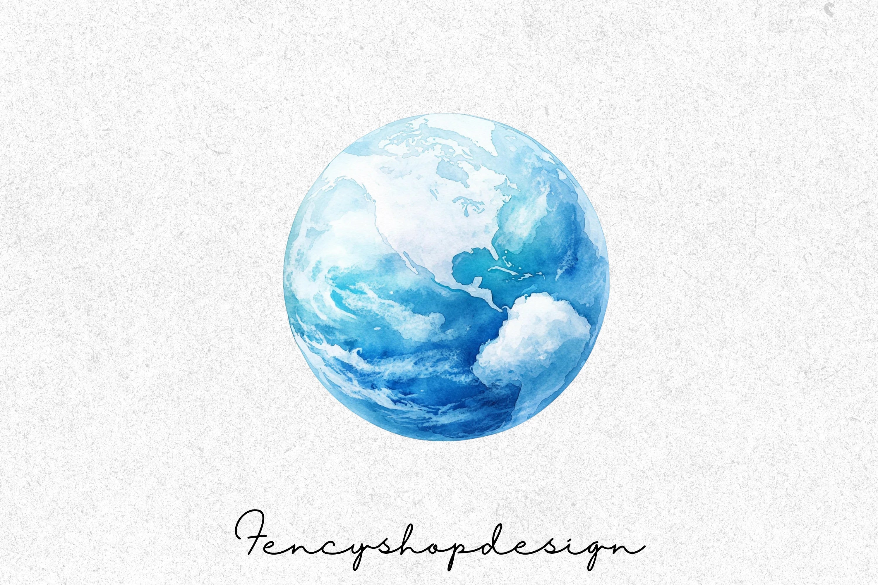 Earth Globe Clipart Bundle - Image 3