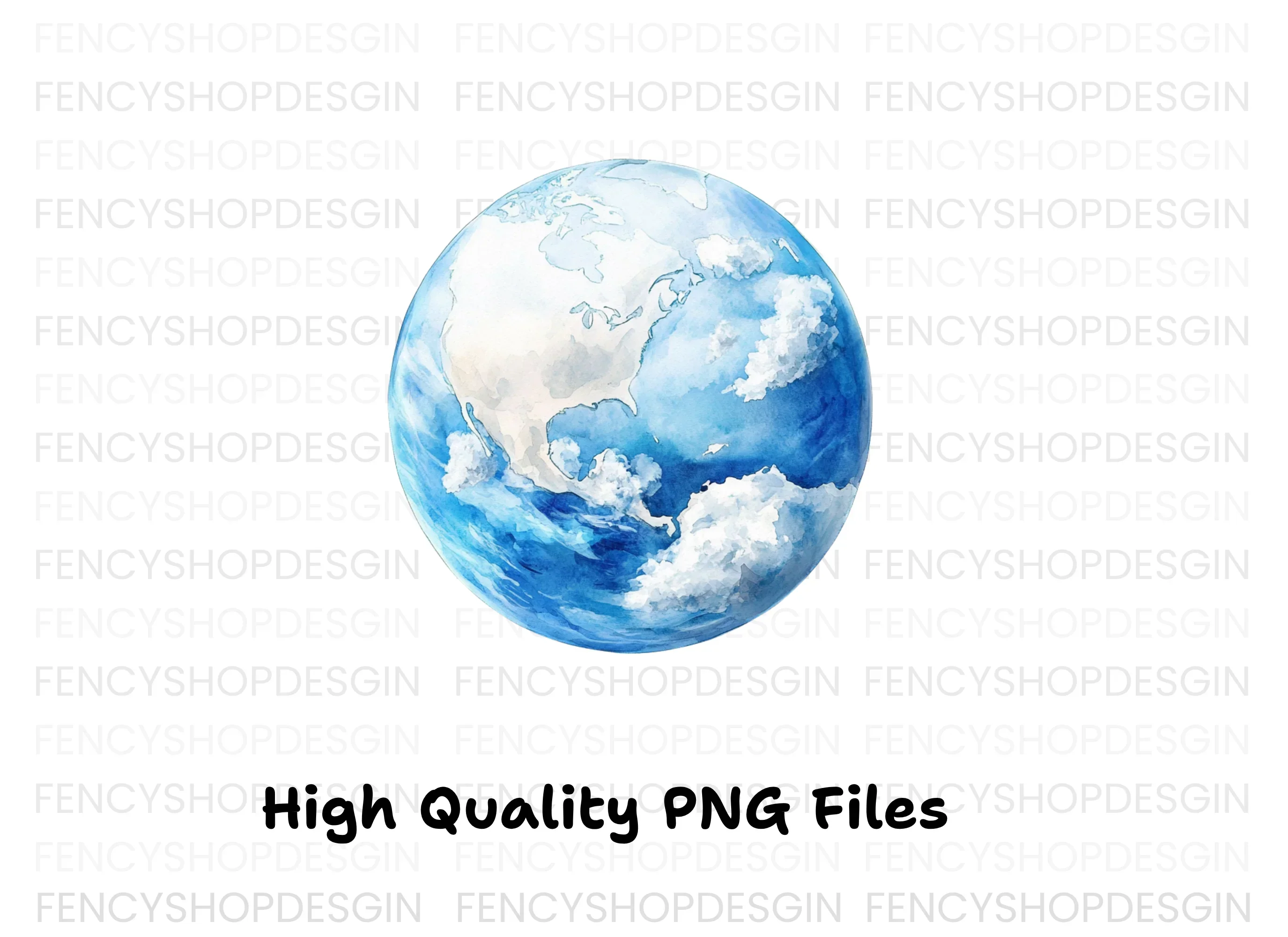 Earth Globes Clipart Bundle - Image 3