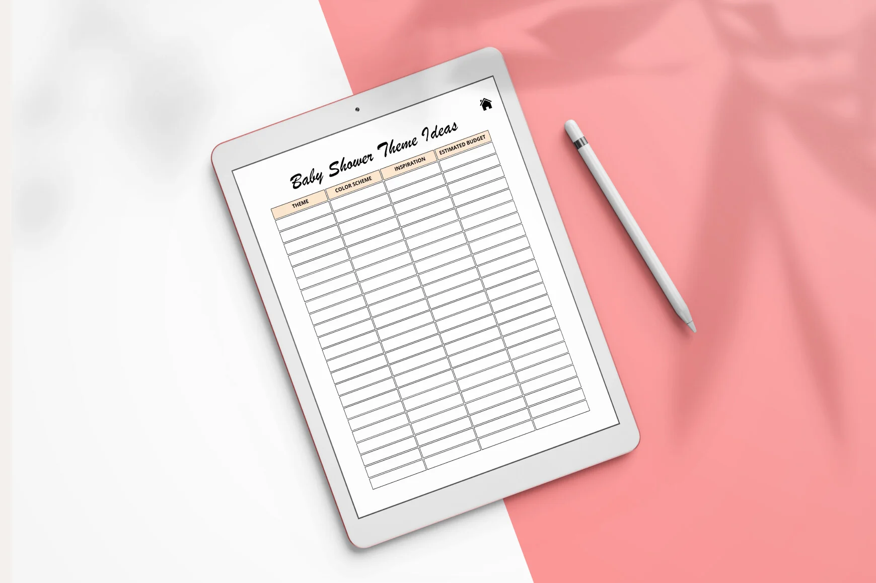 Editable Baby Shower Planner - Image 4