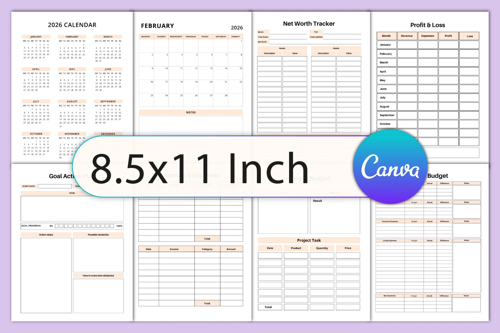 Editable Budget Planner - Image 2