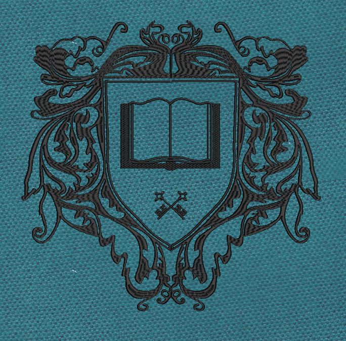 Educational Crest Embroidery Design
