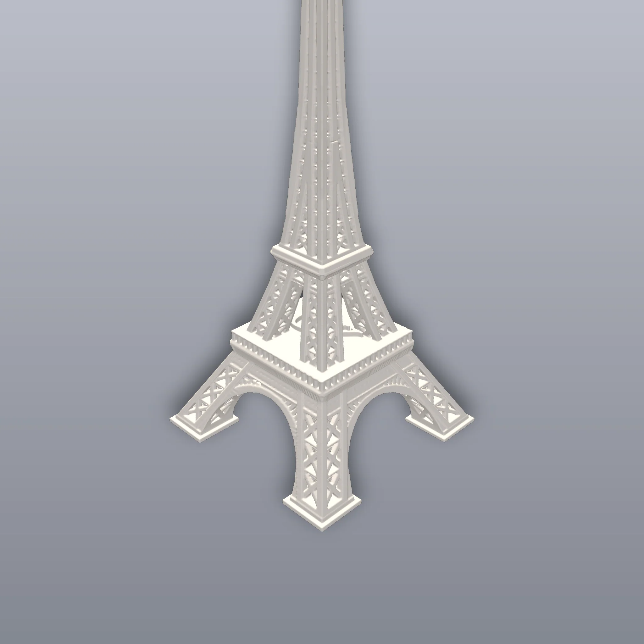 Eiffel Tower 3D Print STL File