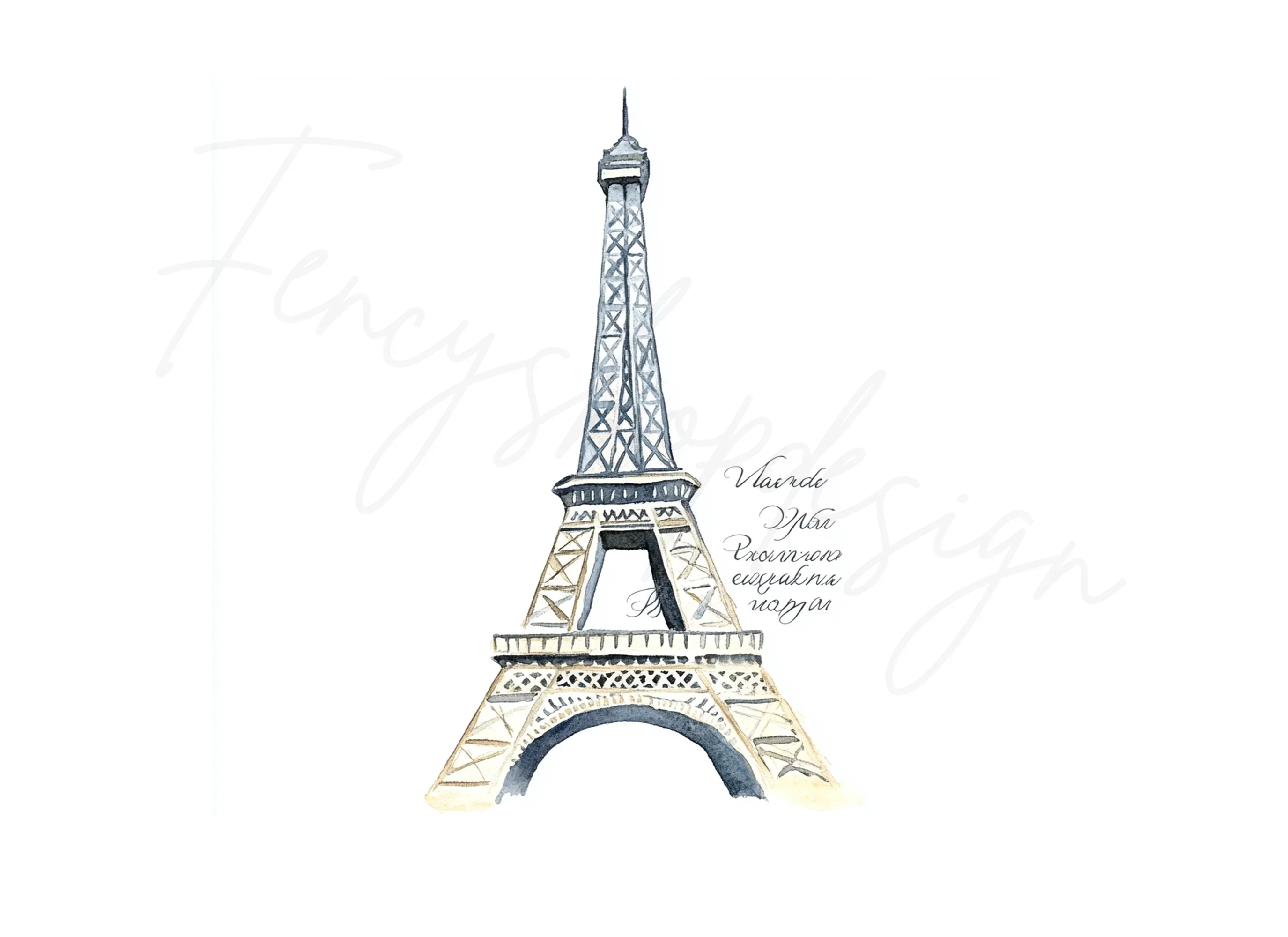 Eiffel Tower Clipart Bundle - Image 2