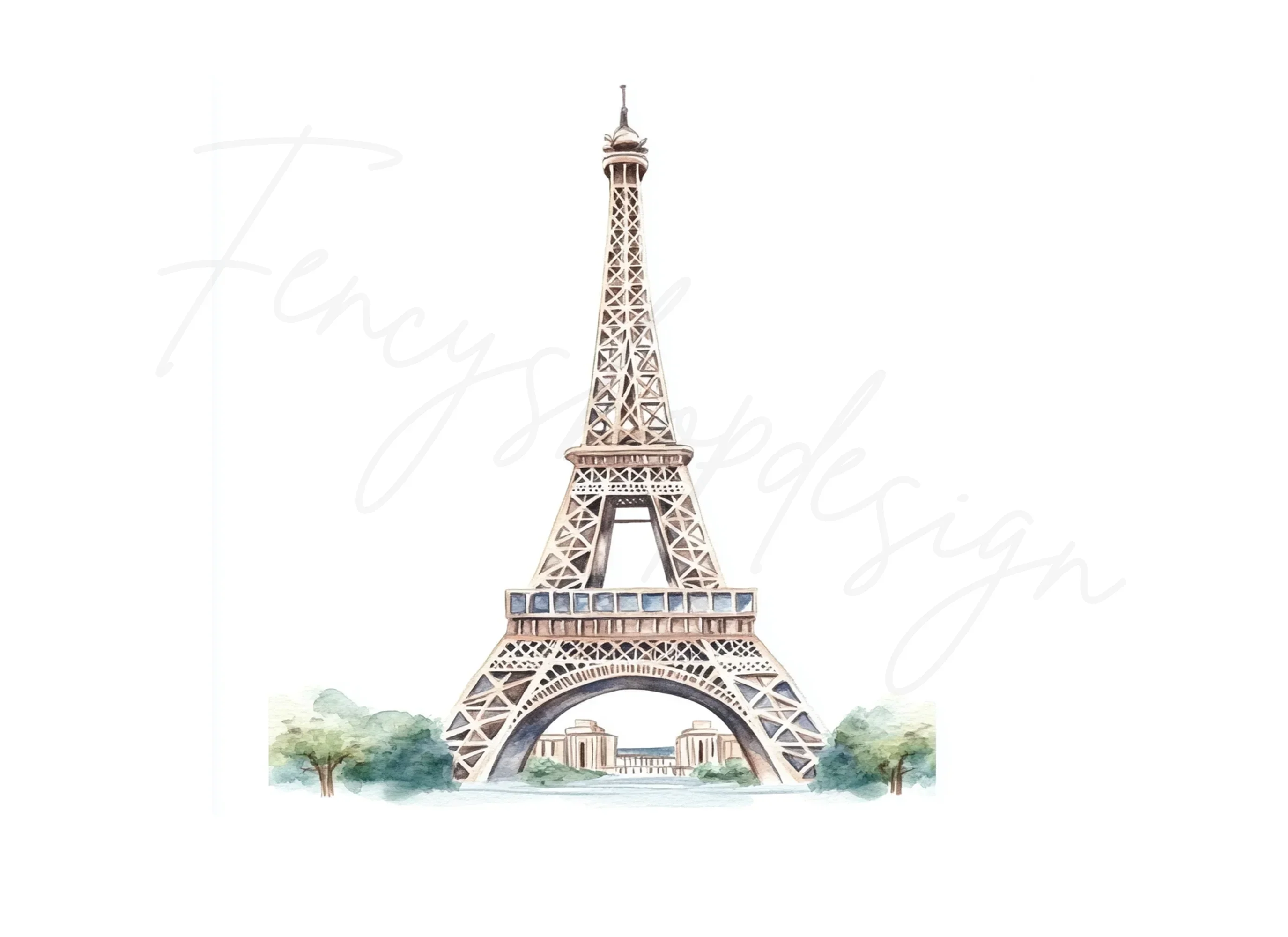 Eiffel Tower Clipart Bundle - Image 3