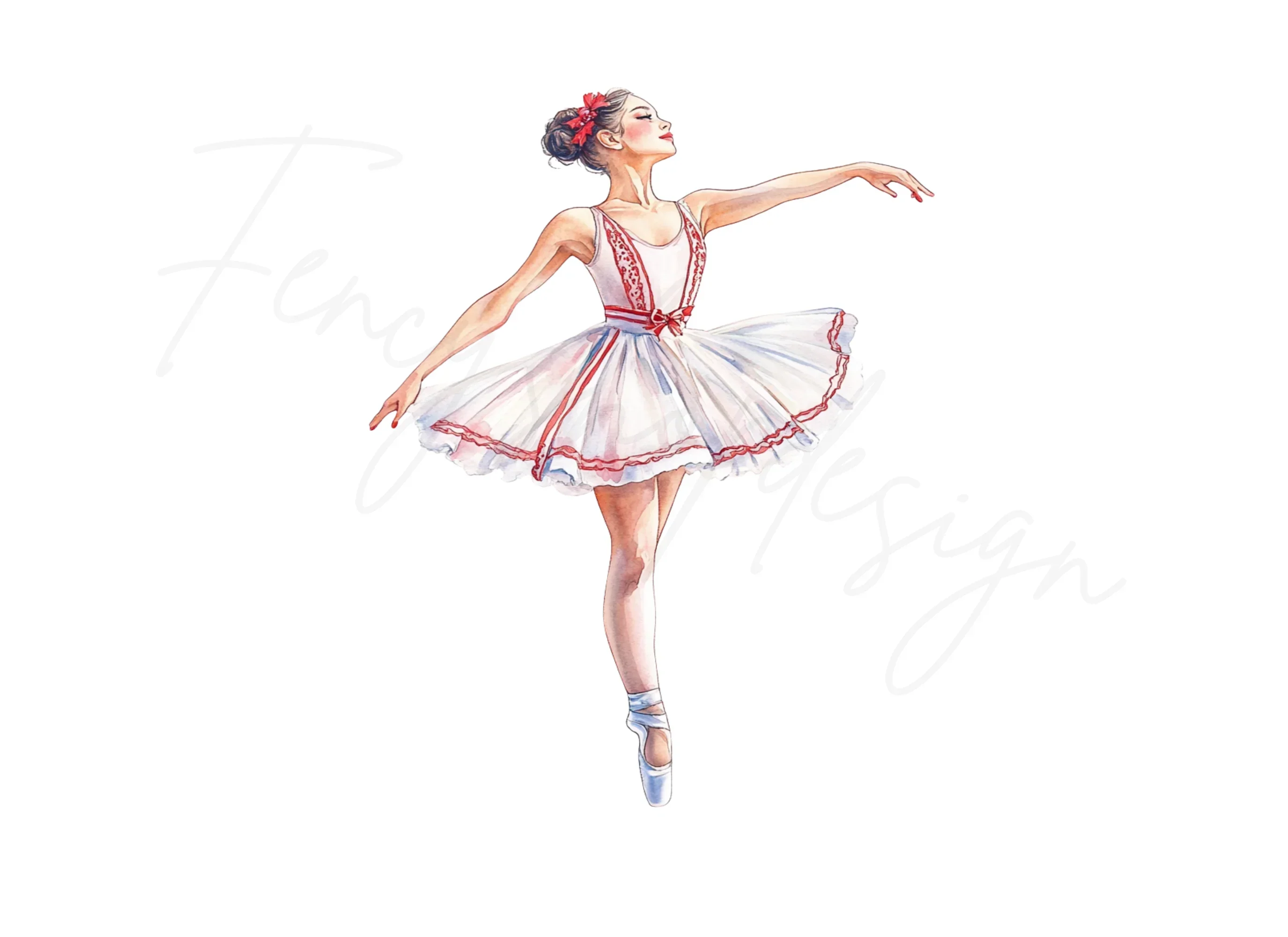 Elegant Ballerina Clipart Bundle - Image 2