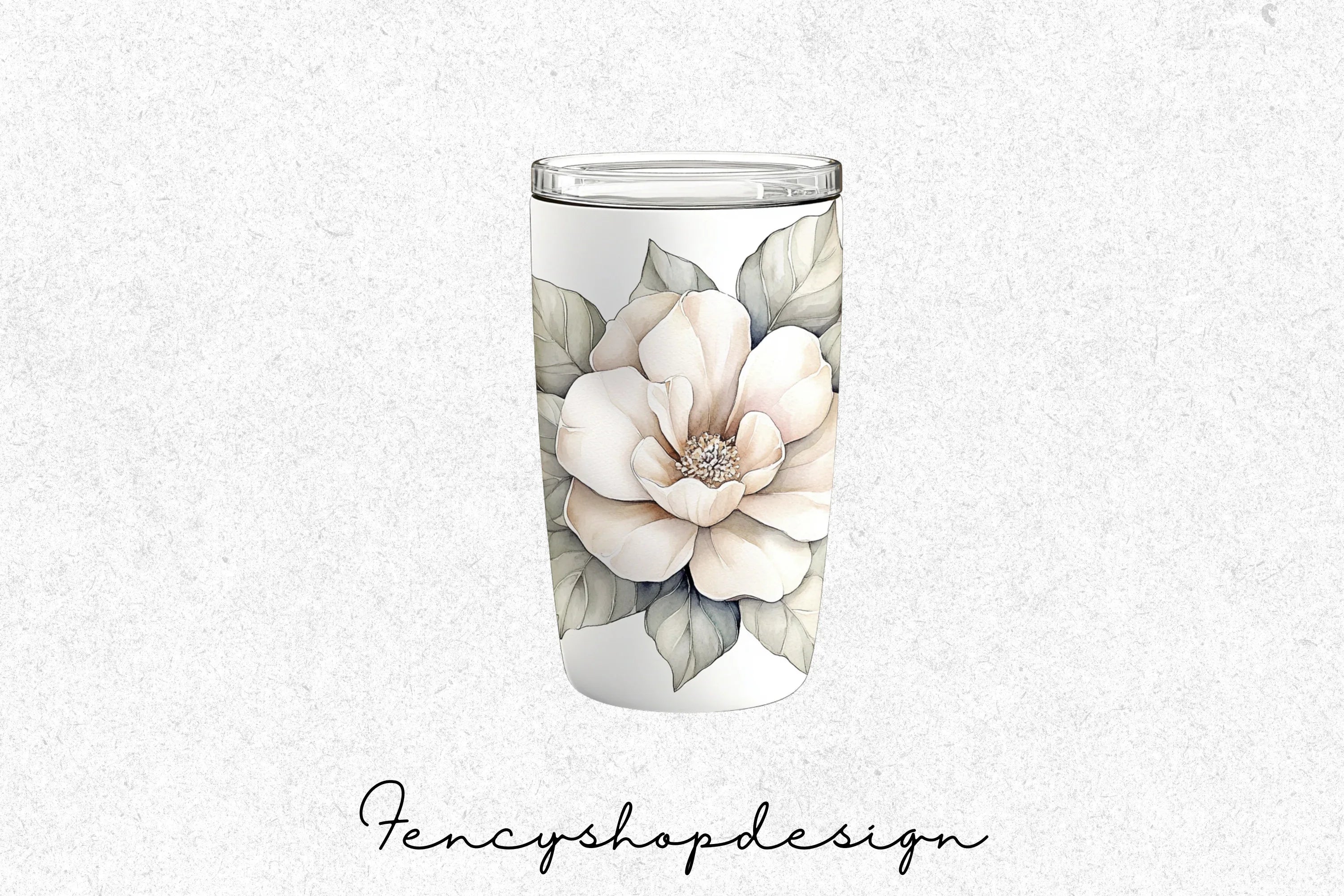 Elegant Floral Tumbler Clipart Bundle - Image 3